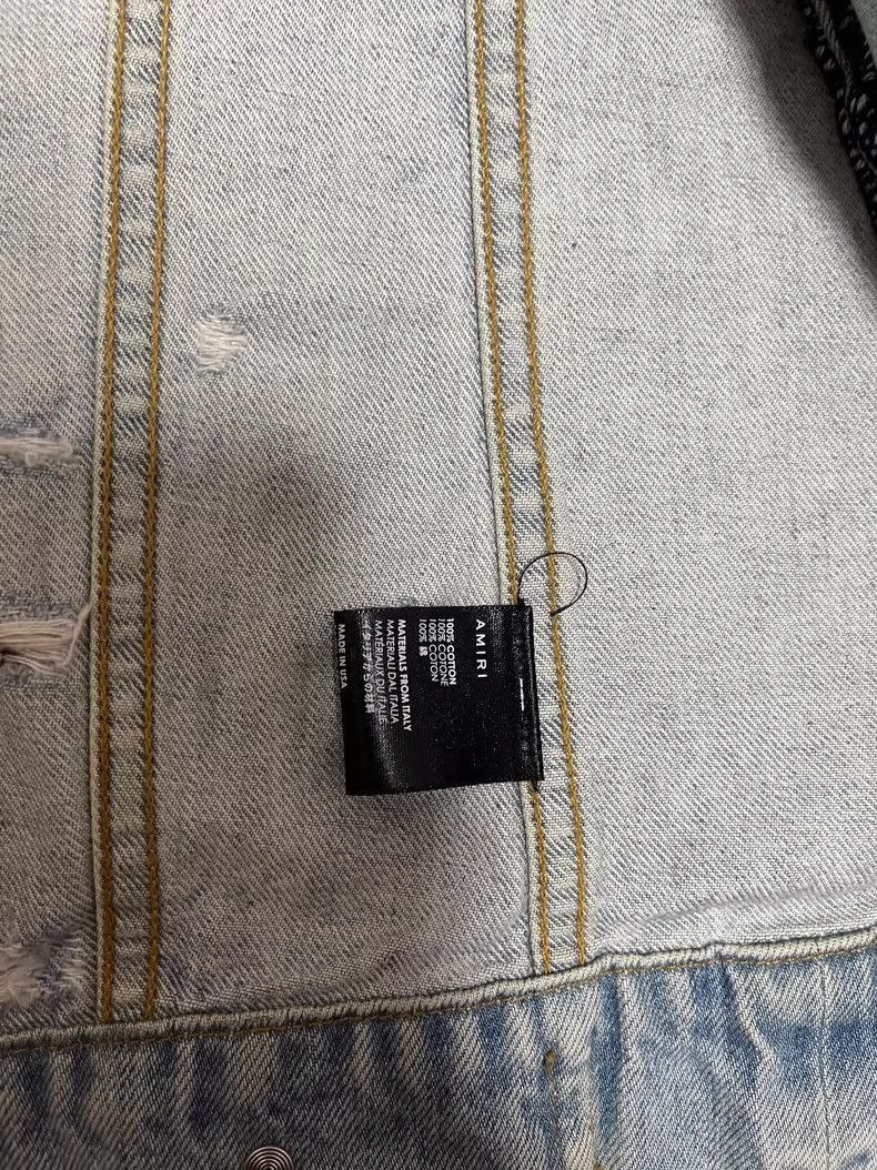 Amiri Amiri coconut denim jacket-2506 Size US L / EU 52-54 / 3 - 3 Thumbnail