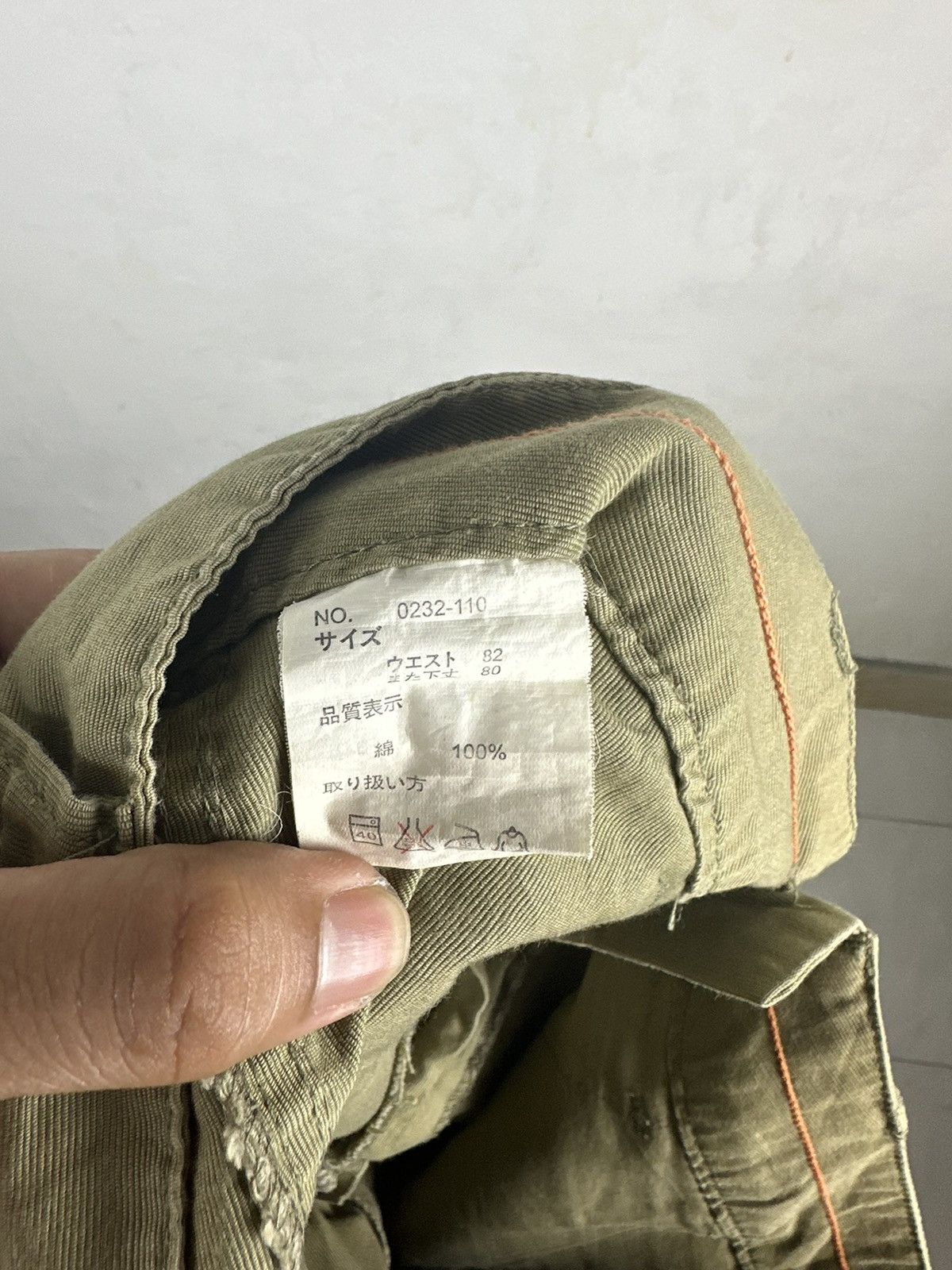 If Six Was Nine CARGO PANTS SENDITIONARIES MULTIPOCKET FADED COLOUR Size US 31 - 23 Thumbnail