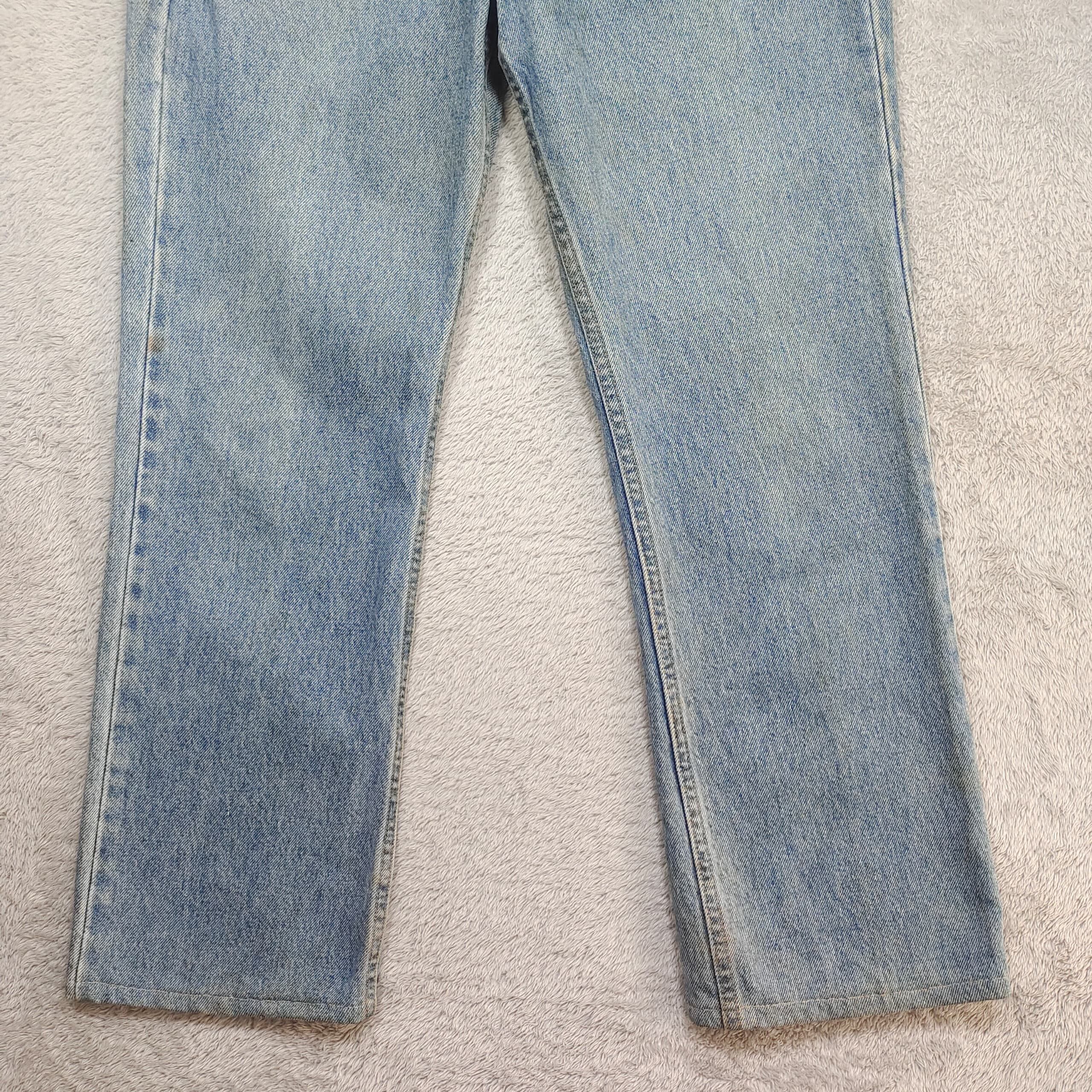 Levi's Vintage Levi’s 517 Bootcut, Y2K Jeans Light Wash Whiskering Size US 30 / EU 46 - 4 Thumbnail