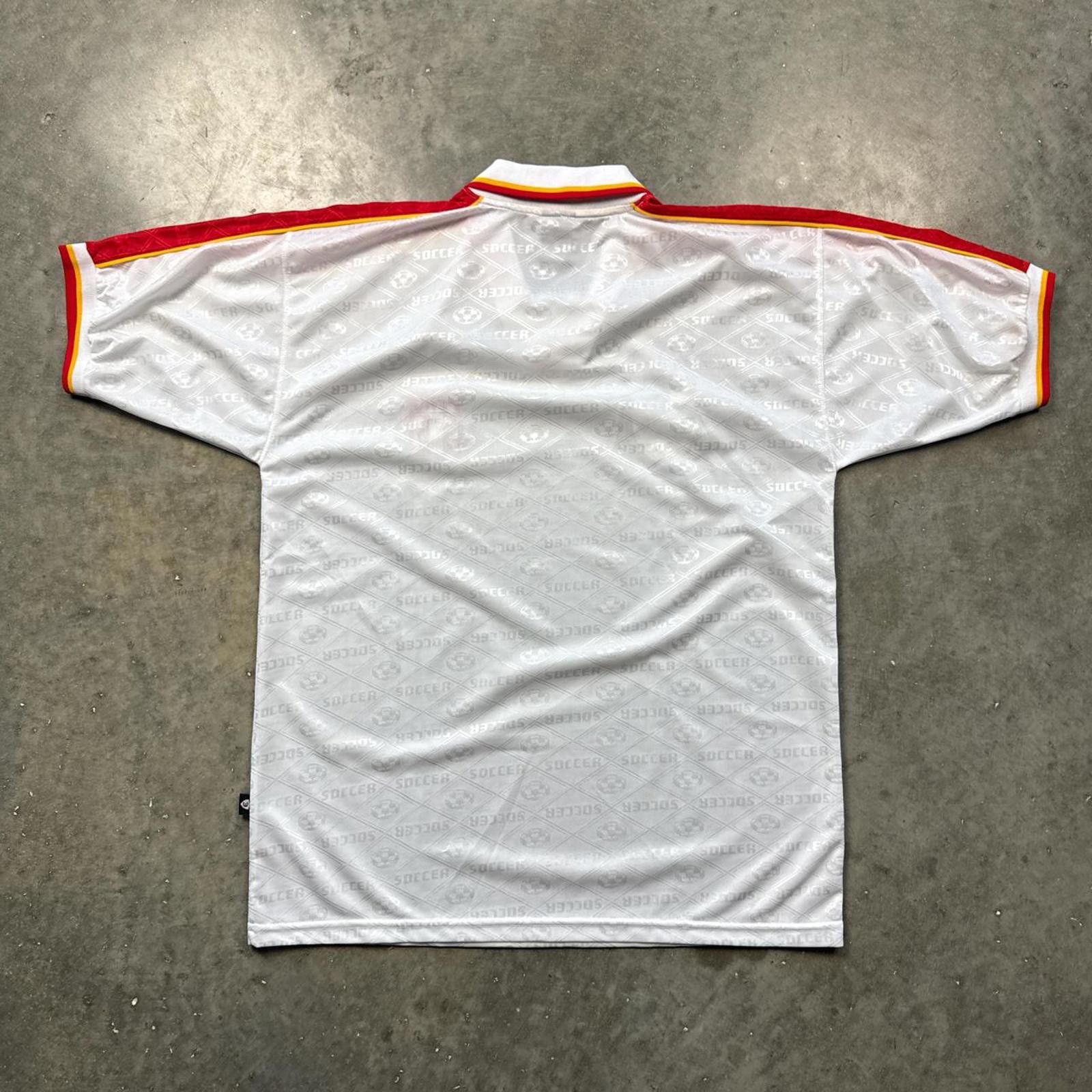 Other Peru 1990s Retro Football Jersey Futbol Jersey "Furia Roja" Size US L / EU 52-54 / 3 - 2 Thumbnail