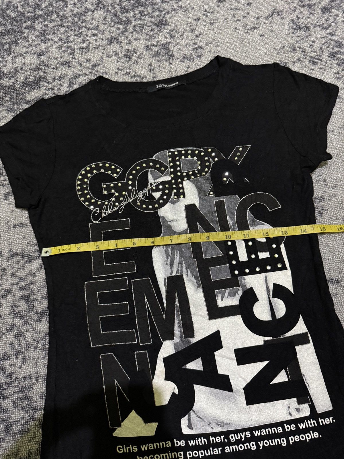 Hysteric Glamour Y2k Ggpx ifsixwasnine gothic tshirt Size M / US 6-8 / IT 42-44 - 7 Thumbnail