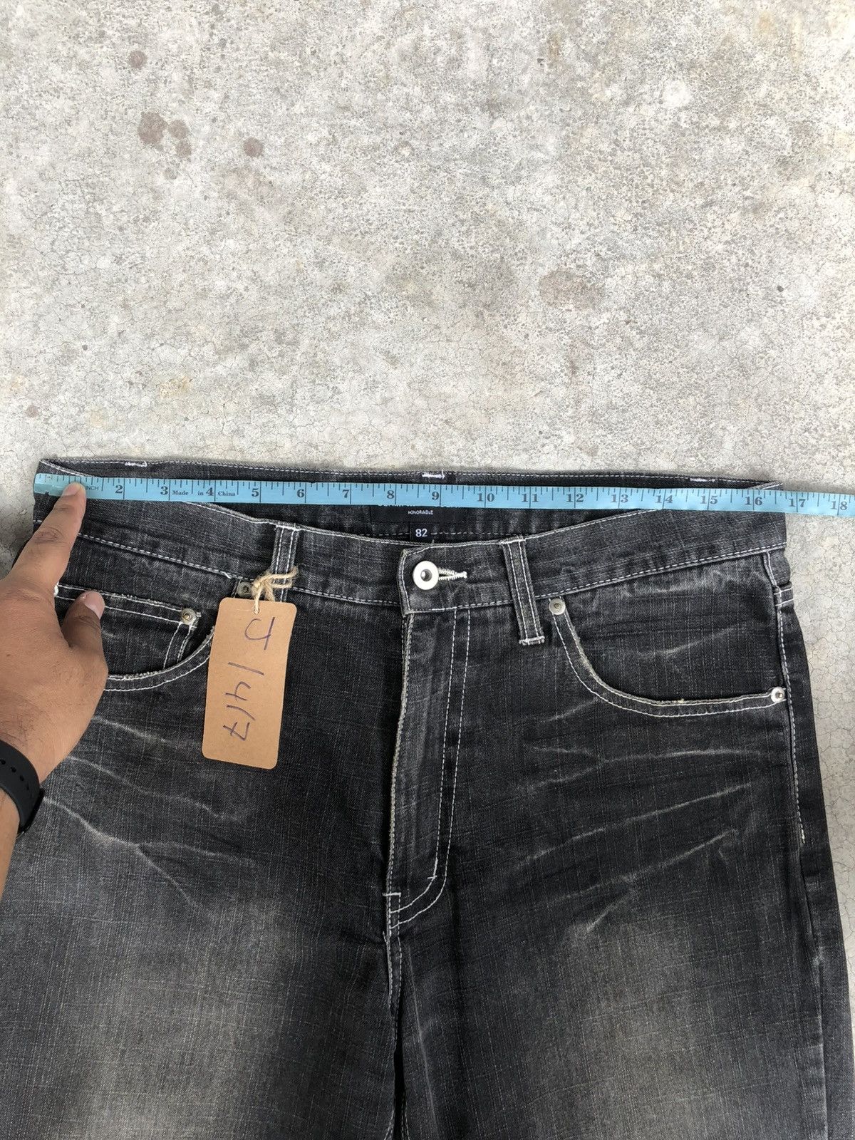 If Six Was Nine Freebeat Flared Jeans Distressed Jeans Size US 33 - 21 Thumbnail
