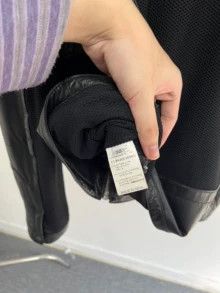 Dirk Bikkembergs Dirk Bikkembergs' leather and mesh zip-up jacket Size US L / EU 52-54 / 3 - 7 Thumbnail