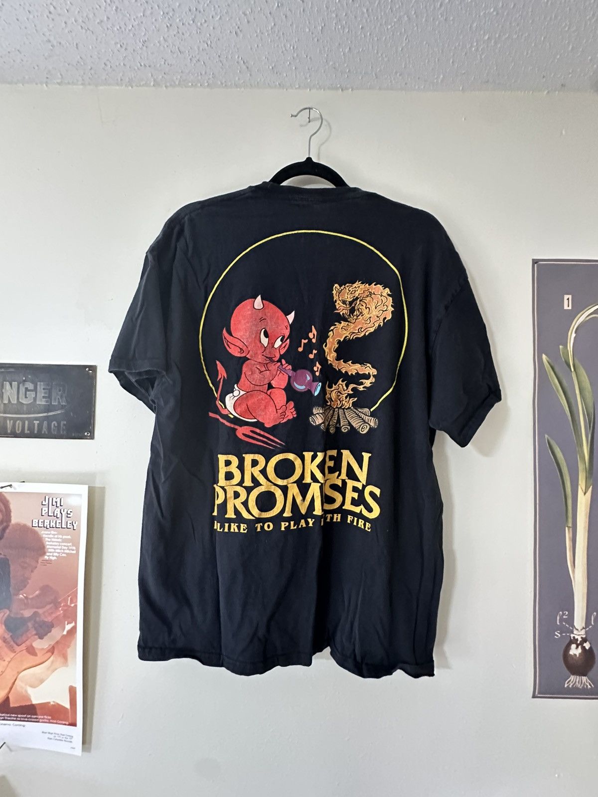 Broken Promises Co. I Like To Play With Fire Broken Promises T Shirt Size US XL / EU 56 / 4 - 2 Thumbnail