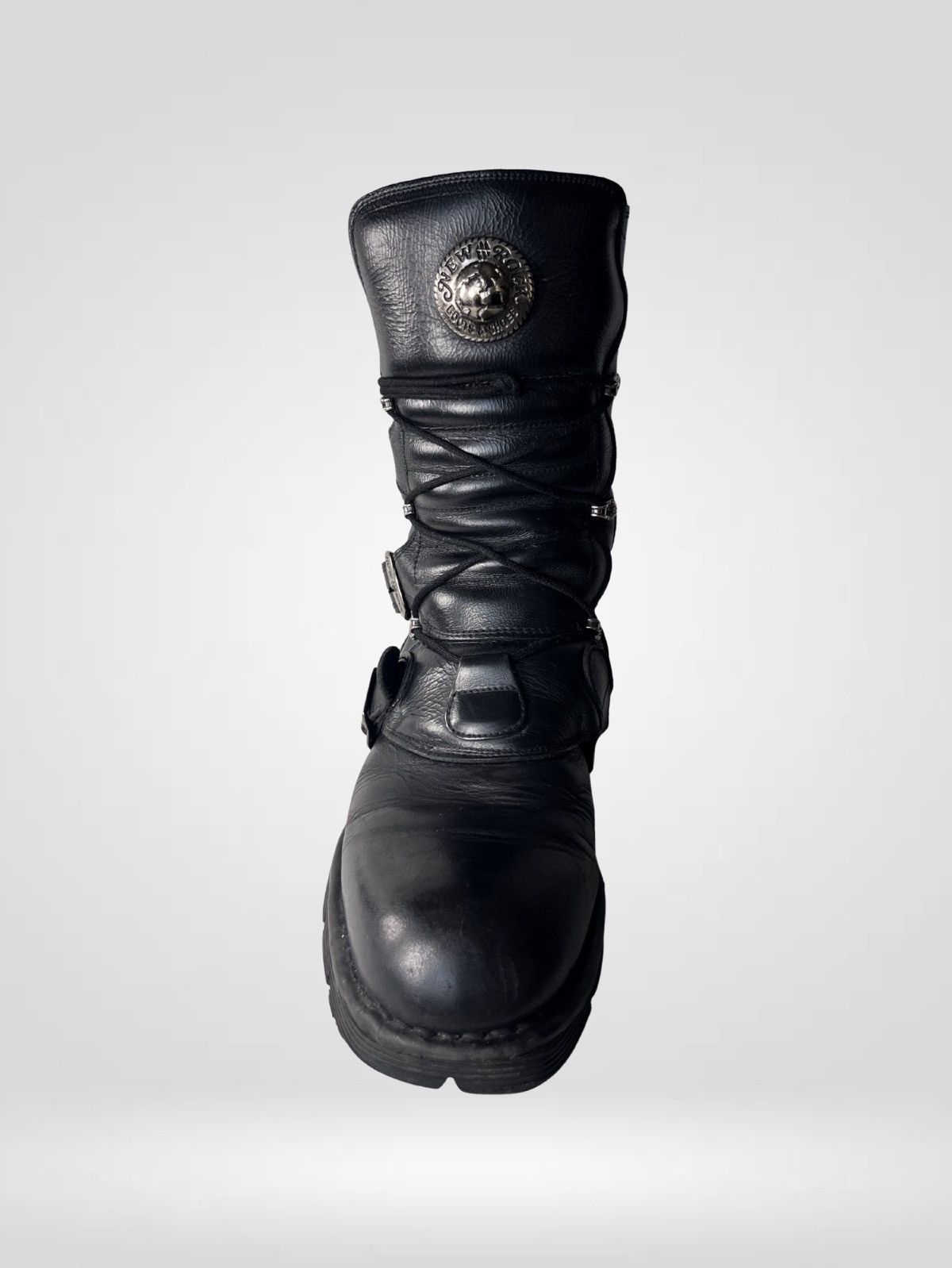 New Rock New Rock Boots - All Black Size US 8 / EU 41 - 2 Thumbnail