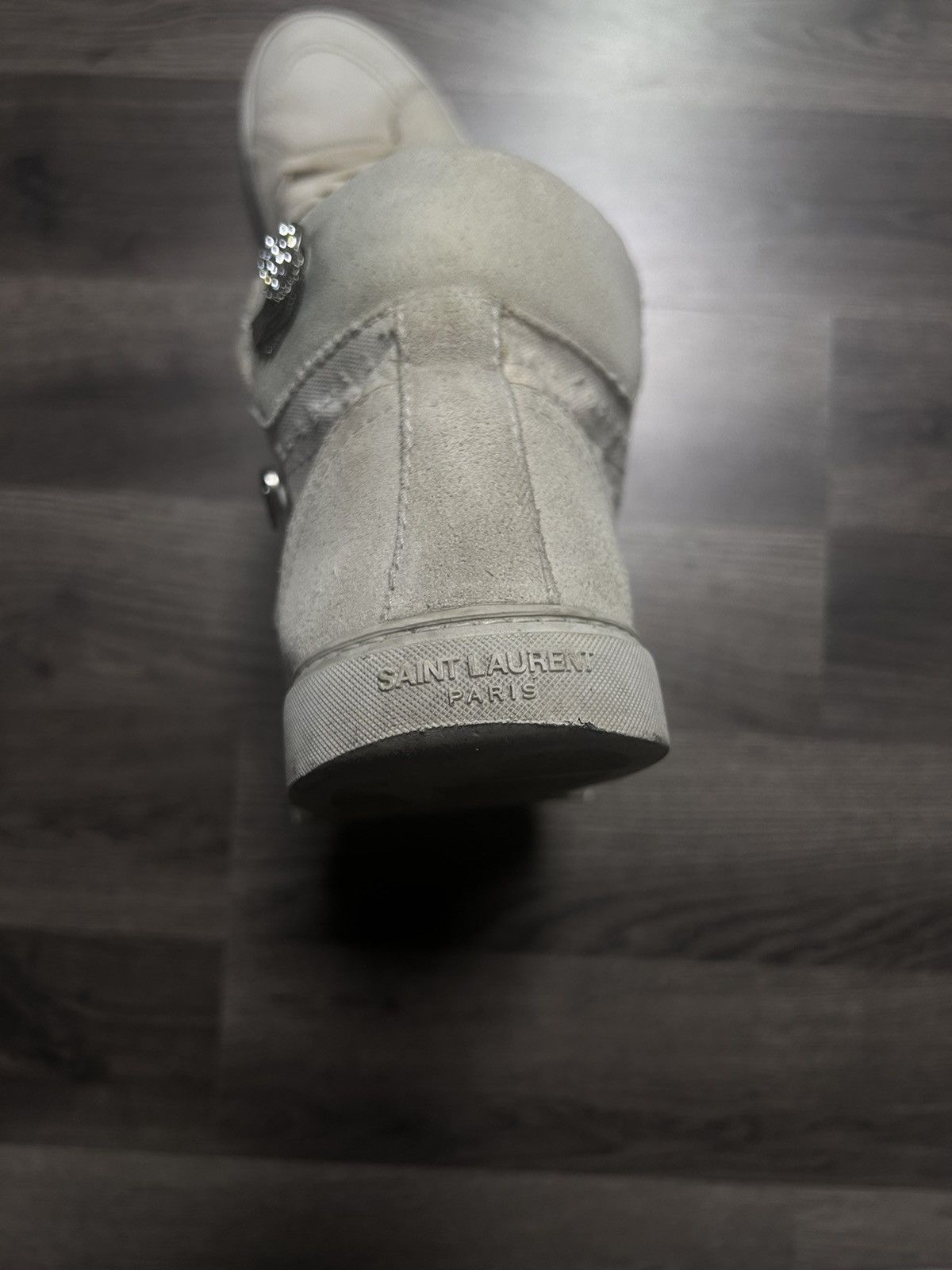 Saint Laurent Paris Saint Laurent “Smoking Forever” sneakers Size US 9.5 / EU 42-43 - 4 Thumbnail