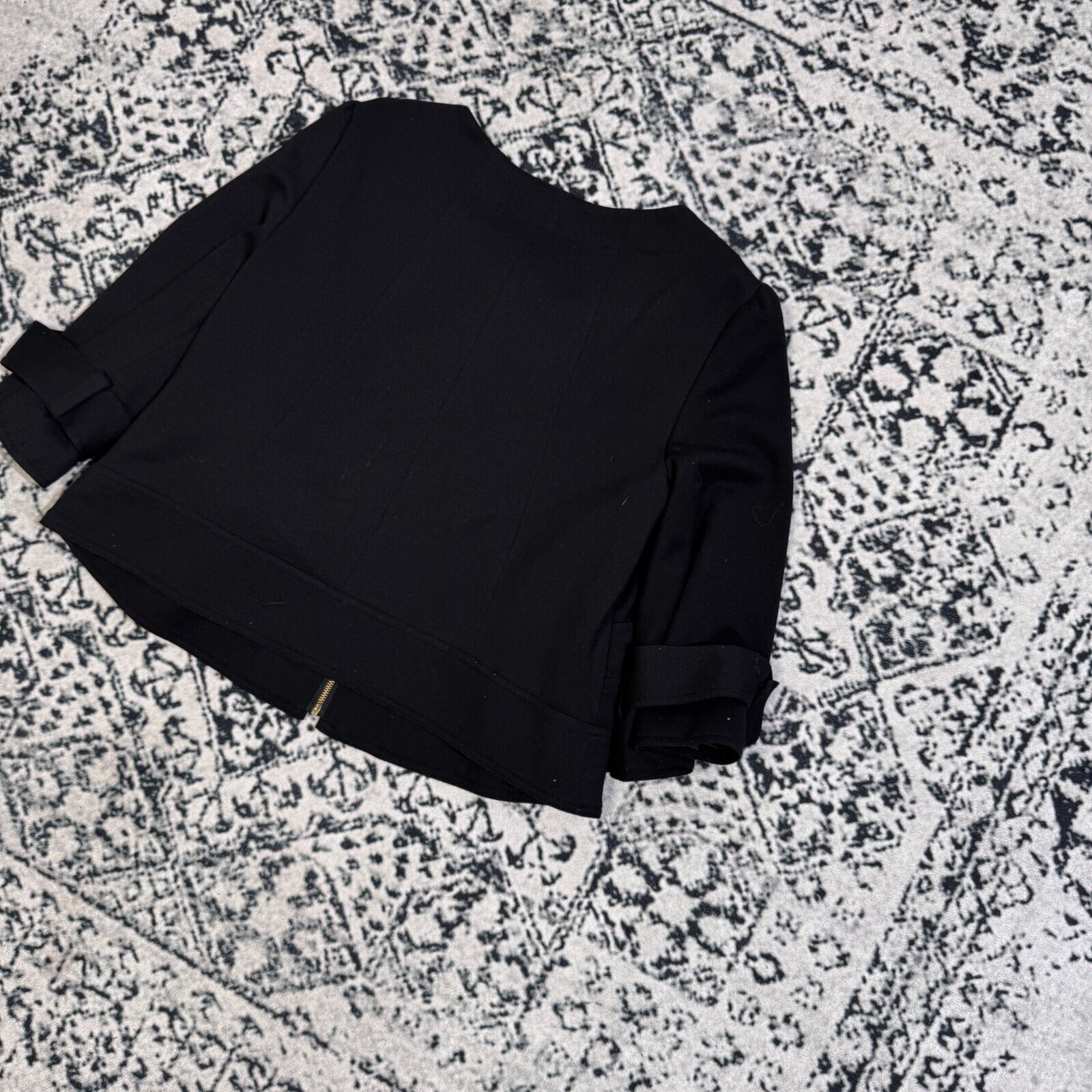 Vintage Vintage 90s Y2k Sandro Women's Black Viscose Blazer Size L Size US L / EU 52-54 / 3 - 8 Thumbnail