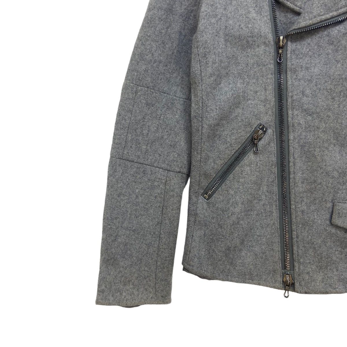 Japanese Brand Japanese Brand Moonage Devilment Double Collar Wool Jacket Size US XXS / EU 40 - 5 Thumbnail