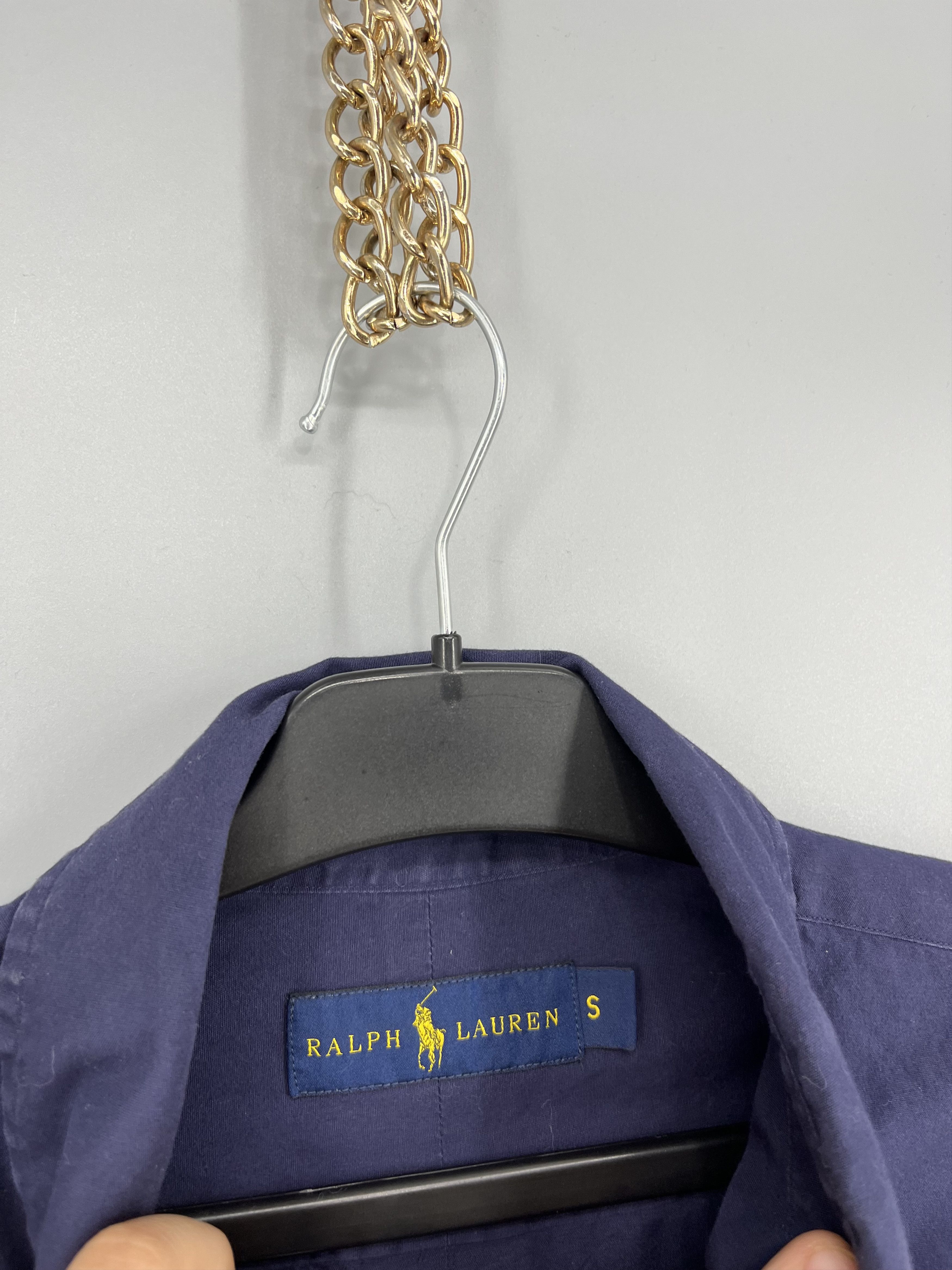 Polo Ralph Lauren Vintage Navy Shirt Polo Ralph Lauren Size S Rare Size US S / EU 44-46 / 1 - 7 Thumbnail