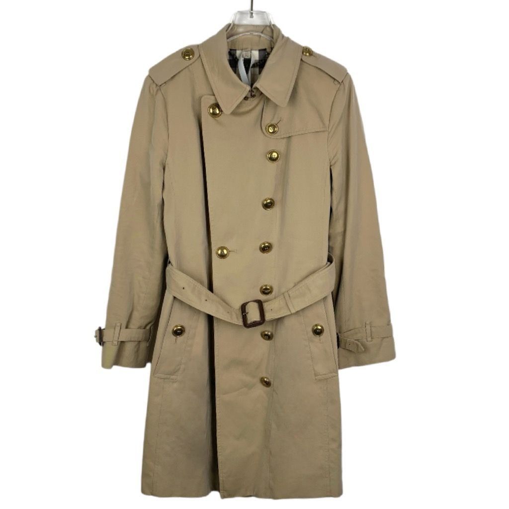 Burberry Burberry London Womens Double Breasted Beige Trench Coat Siz Size M / US 6-8 / IT 42-44 - 1 Thumbnail