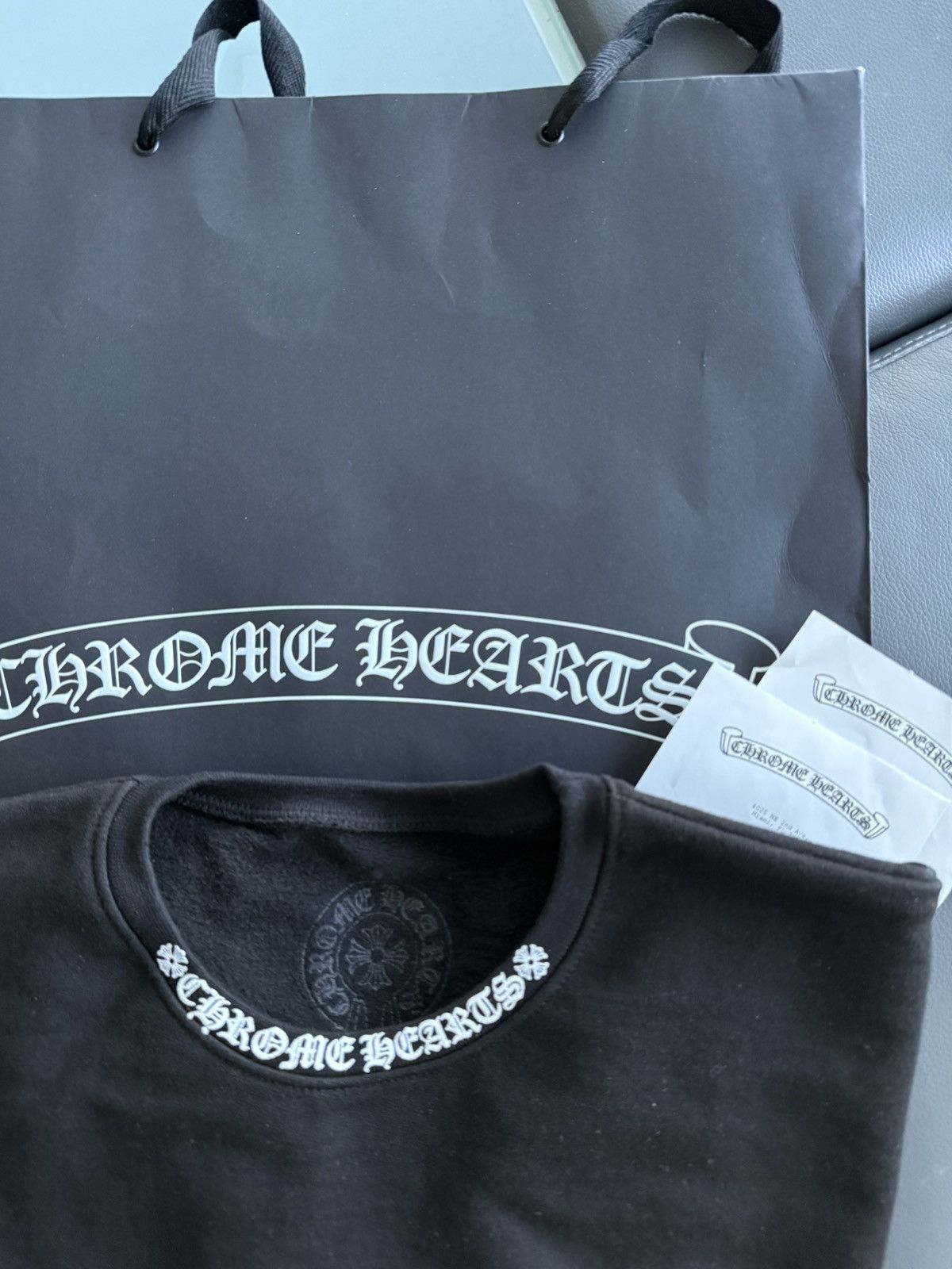 Limited Edition Chrome Hearts Logo Sweatshirt Brand New