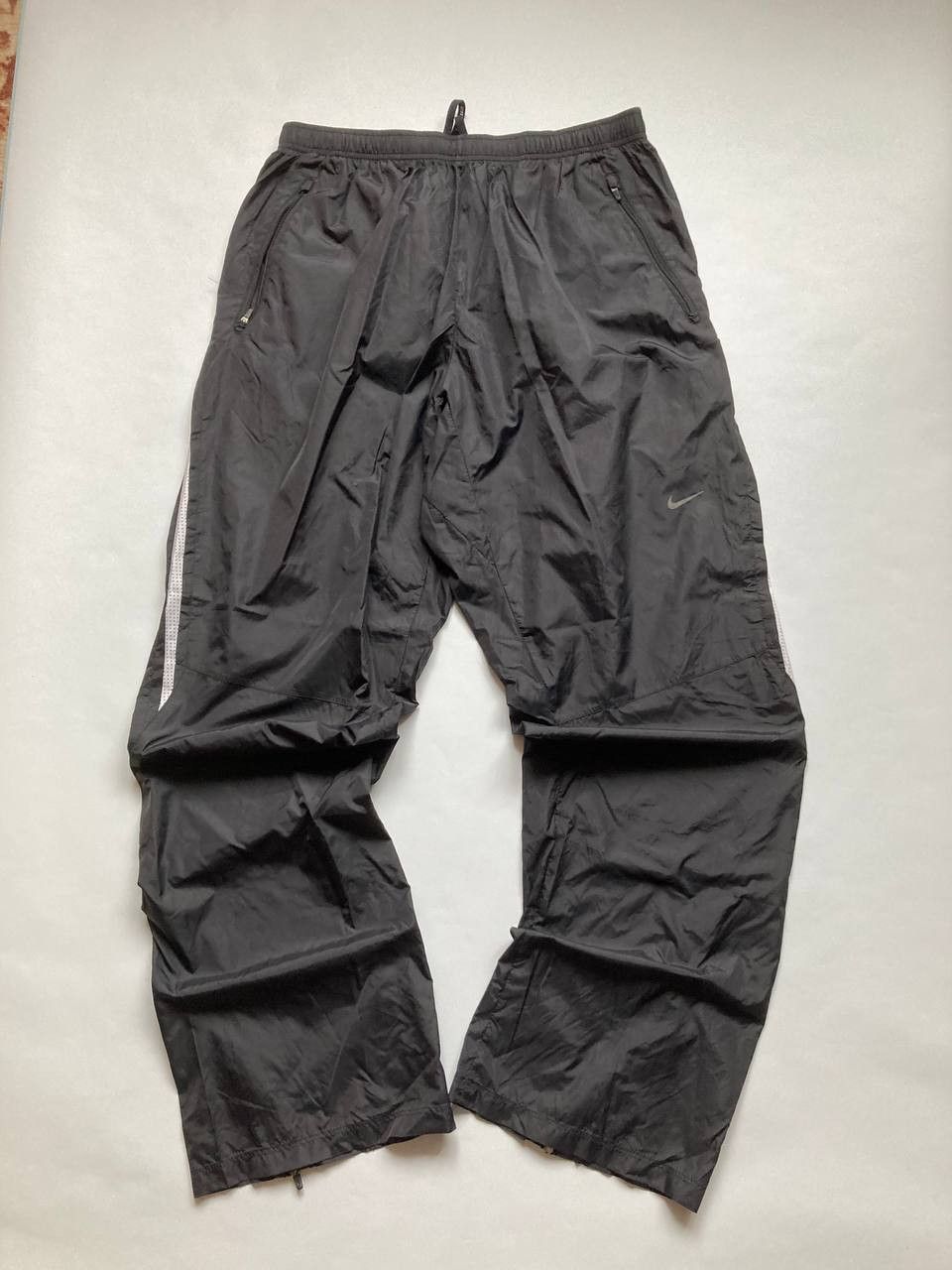Nike × Vintage Vintage Nike Track Pants Nylon Drill Y2K Style Size US 38 / EU 54 - 1 Thumbnail