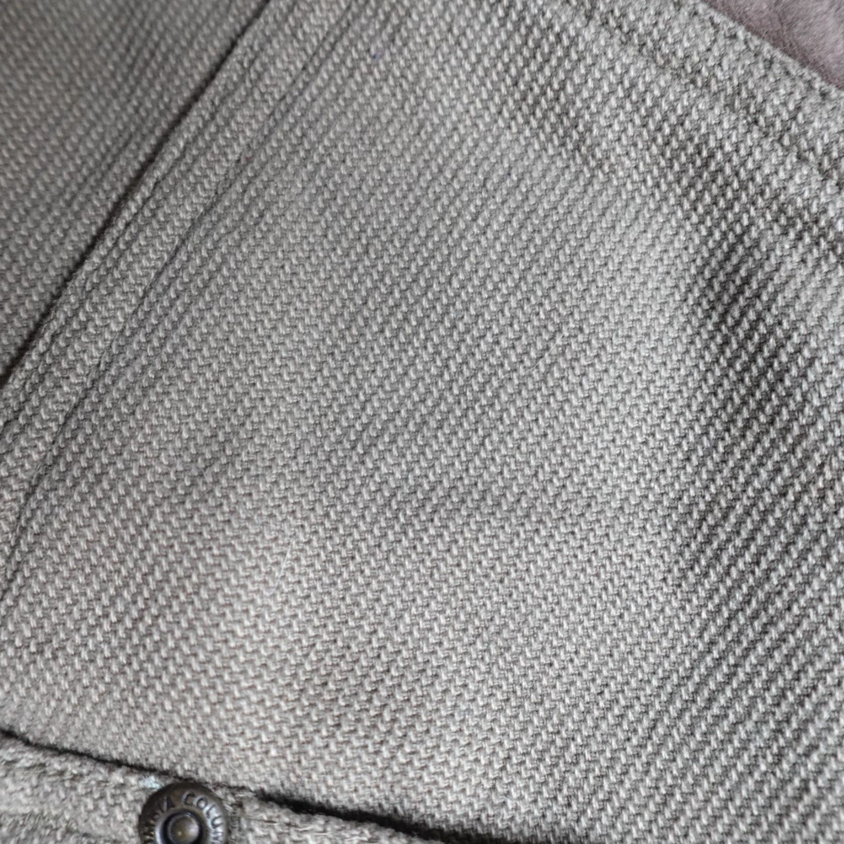 Vintage VINTAGE Columbia Jacket Mens Regular L Beige Canvas Military Jacket with Pockets Size US L / EU 52-54 / 3 - 2 Thumbnail
