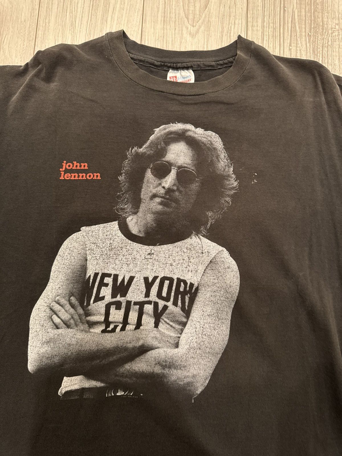 Vintage Vintage 1991 John Lennon Size US XL / EU 56 / 4 - 2 Thumbnail