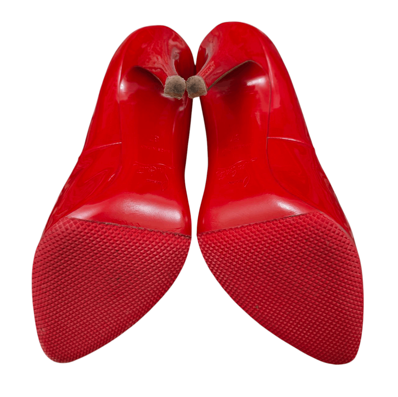 Christian Louboutin Christian Louboutin Red Heels Size US 7 / IT 37 - 4 Thumbnail