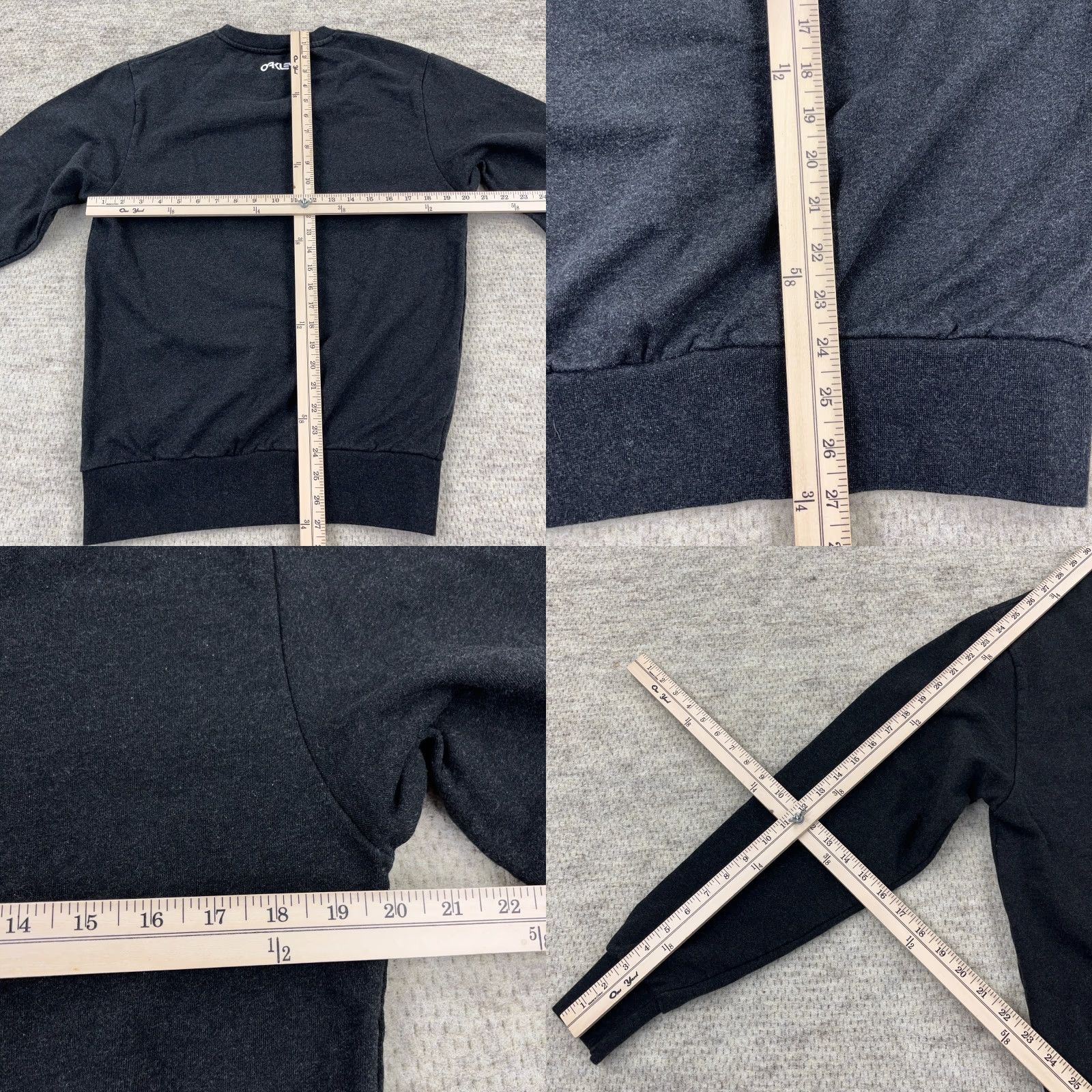 Oakley Oakley Sweatshirt Men Medium Gray Crewneck Pullover Logo Graphic Print All Seasons Regular Fit Hoodie? Size US M / EU 48-50 / 2 - 8 Thumbnail
