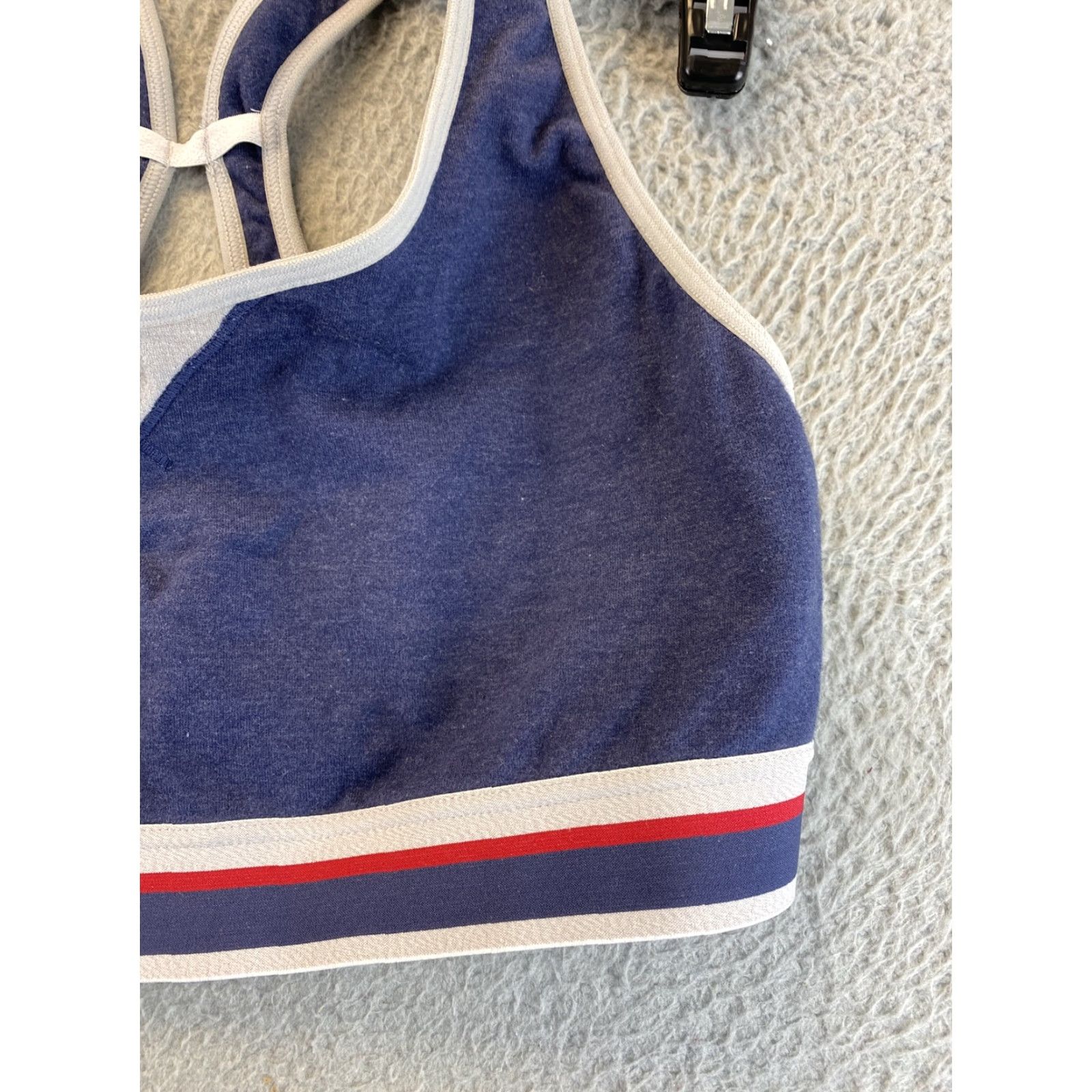 Champion Champion Women's Red White Blue Logo Sports Bra Size XL / 78-71 Size ONE SIZE - 2 Thumbnail
