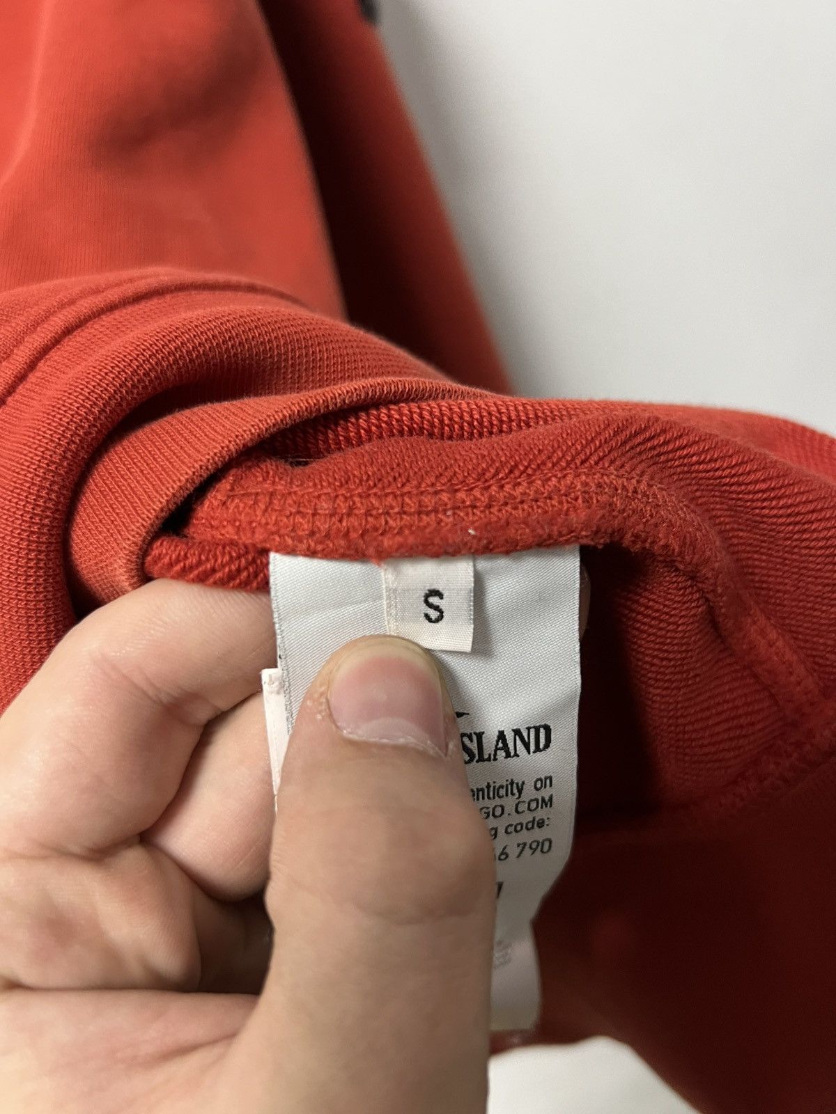 Stone Island Stone Island Sweatshirt Red Nylon Size US S / EU 44-46 / 1 - 9 Thumbnail