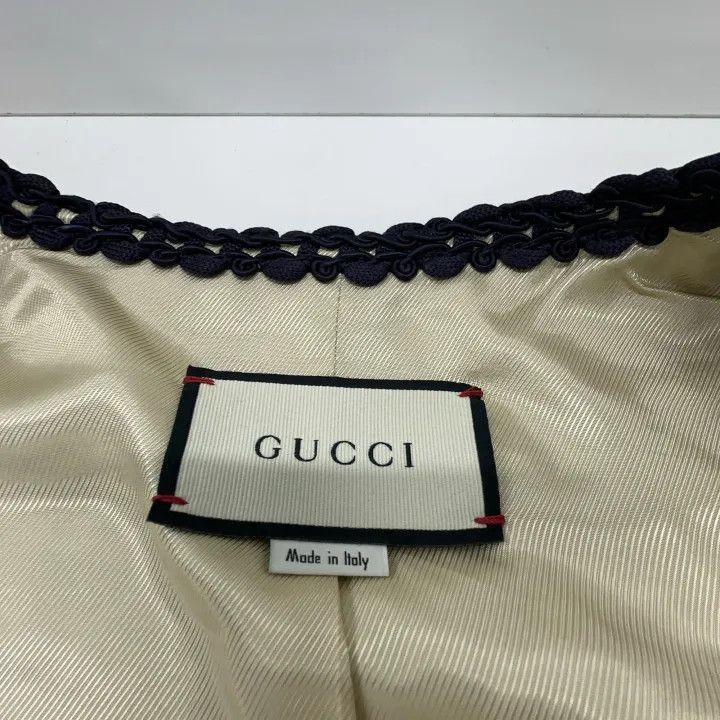 Gucci Gucci Logo Pattern Long Sleeve Jacket-2507 Size M / US 6-8 / IT 42-44 - 4 Thumbnail