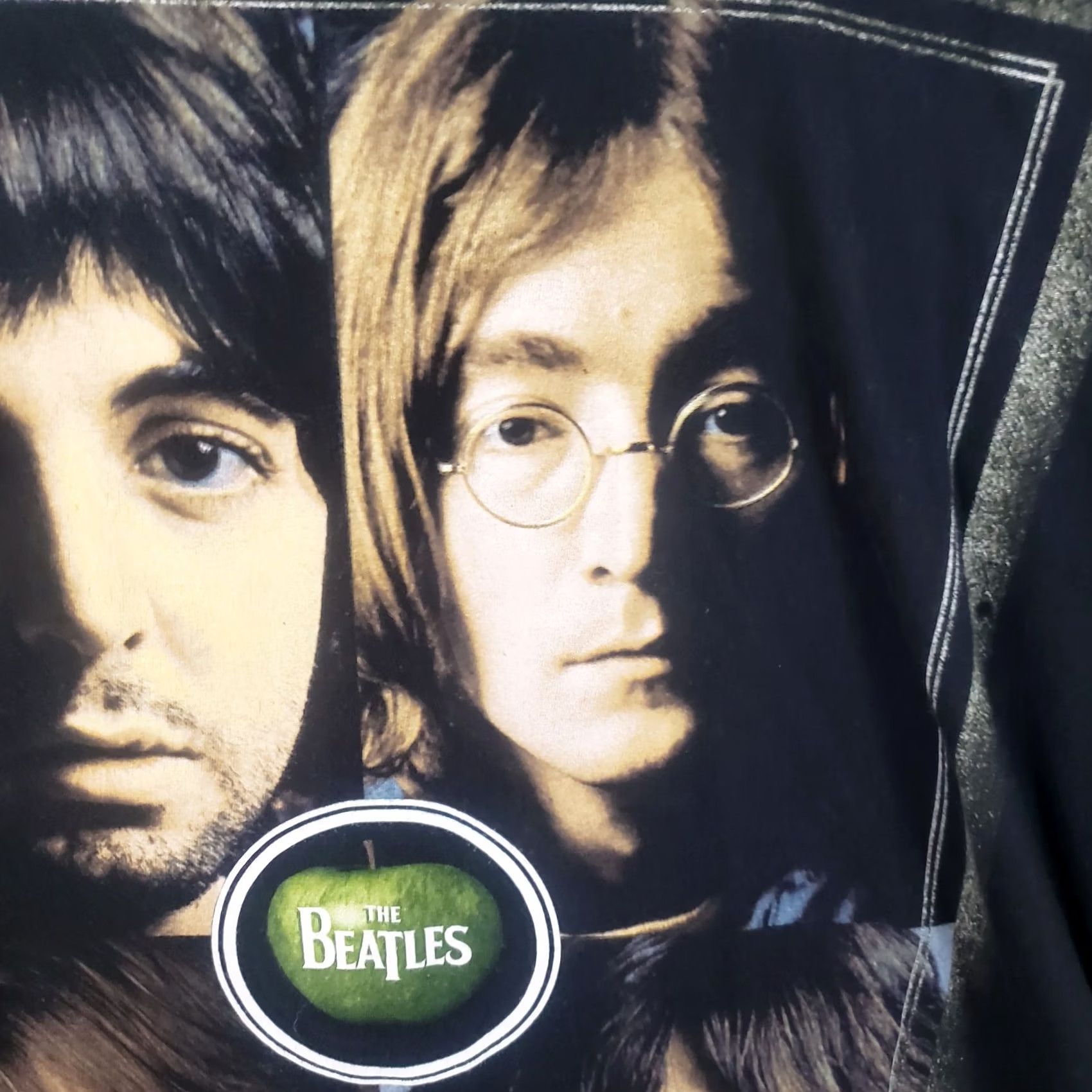 Vintage The Beatles Mens XL Black Shirt Graphic Print Crew Neck Size US XL / EU 56 / 4 - 6 Thumbnail