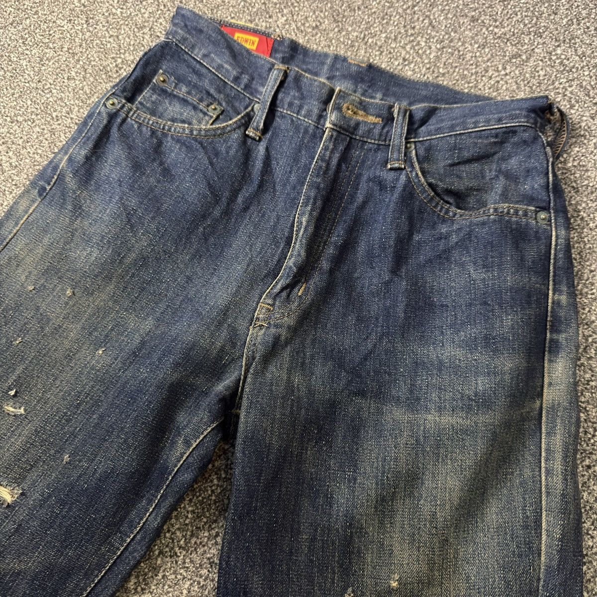 If Six Was Nine 🔥🇯🇵 Archive Vintage Edwin 603 US Classic Jeans Denim W28 Size US 29 - 4 Thumbnail