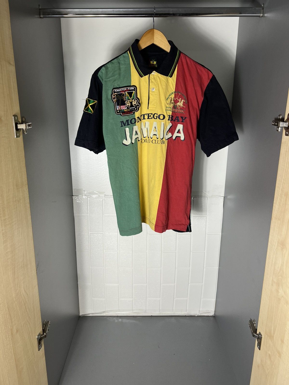 La Martina VINTAGE LA MARTINA JAMAICA POLO CLUB DESIGNER CASUAL Y2K 90s Size US L / EU 52-54 / 3 - 5 Thumbnail