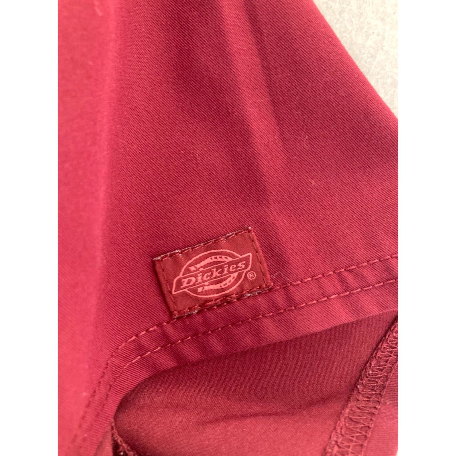 Dickies Dickies Scrub Top Womens Large Maroon Size L / US 10 / IT 46 - 4 Thumbnail