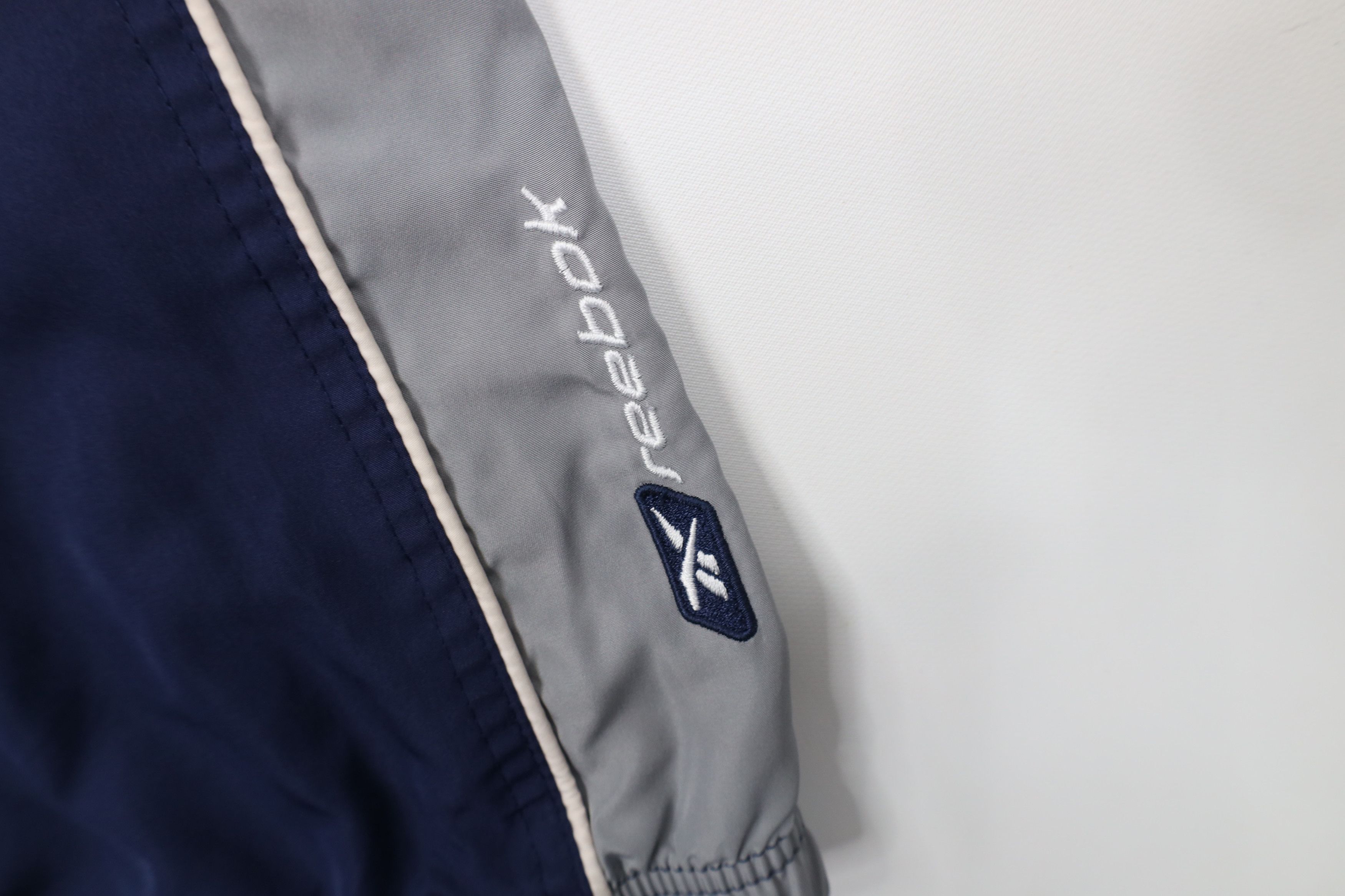 Reebok Vintage 90s Y2K Reebok Lined Joggers Jogger Pants Blue Size US 36 / EU 52 - 5 Thumbnail