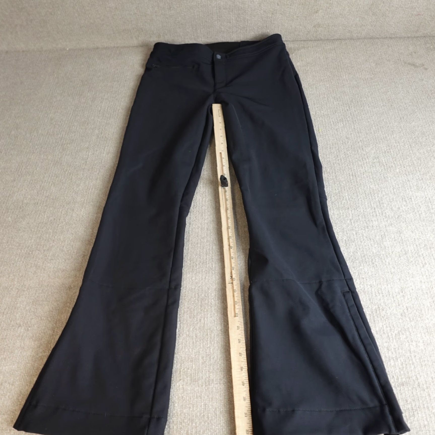 Obermeyer VINTAGE Obermeyer Womens Pants 12 Tall Black Winter Snowboarding The Bond Pant II Size 34" / US 12 / IT 48 - 7 Thumbnail