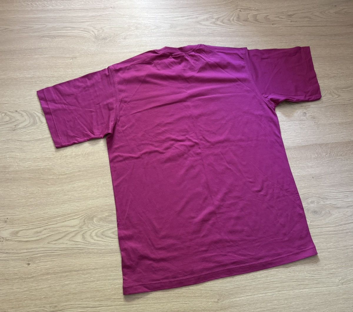 Vintage Vintage 90’s Adidas Originals Purple T-Shirt Size US S / EU 44-46 / 1 - 3 Thumbnail