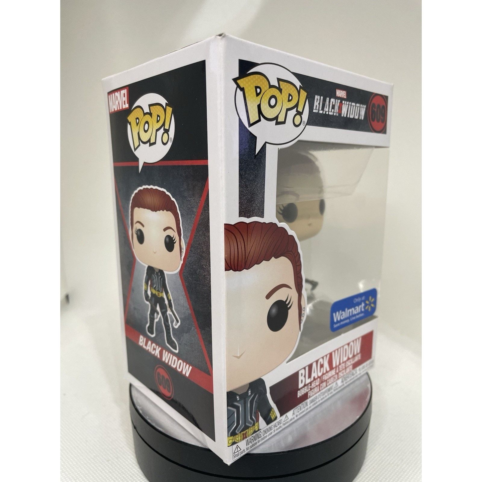Marvel Comics Funko Pop! Vinyl: Black Widow - Walmart (Exclusive) #609 Size ONE SIZE - 9 Thumbnail