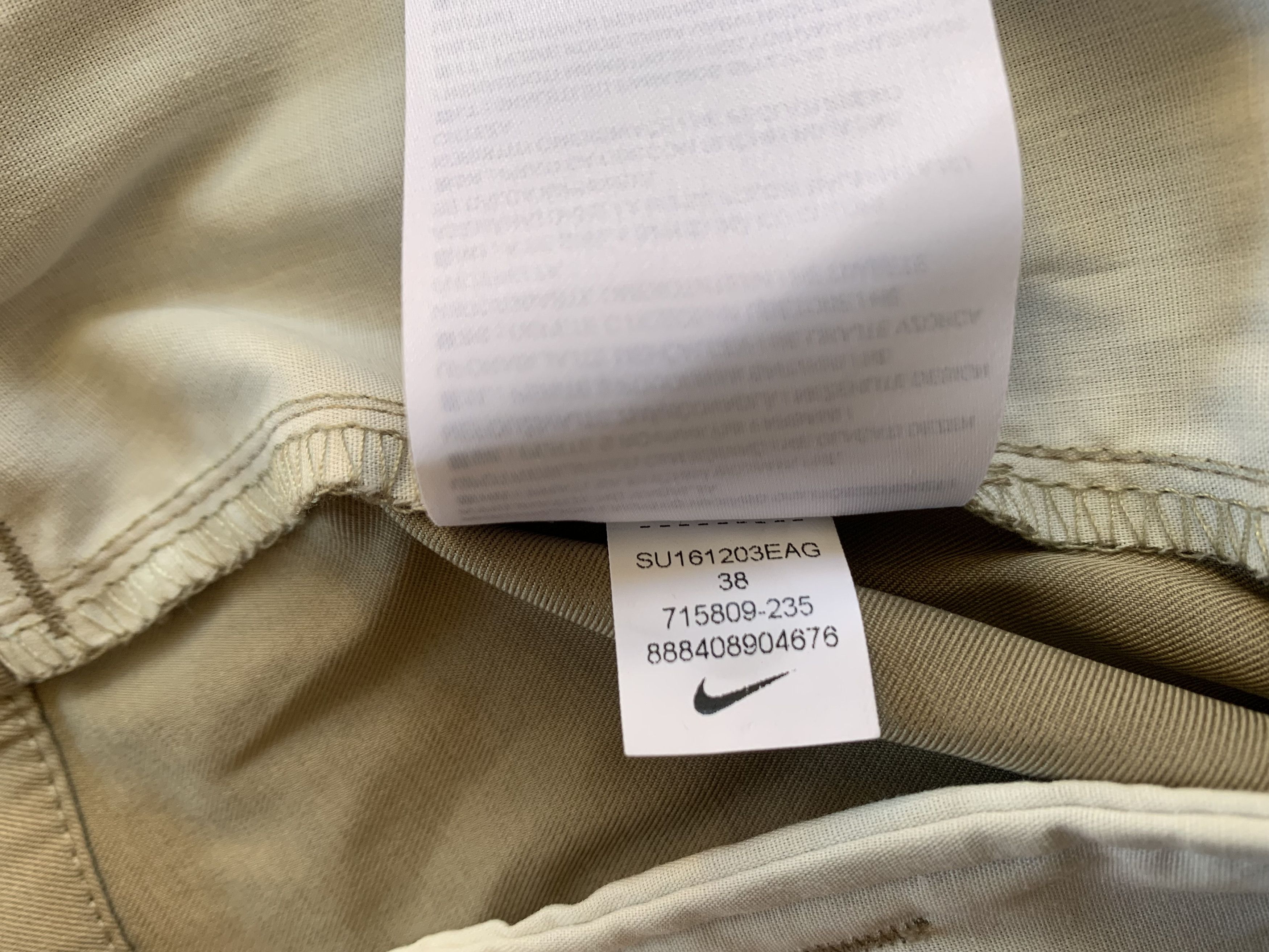 Nike Nike Golf Shorts Beige Size US 38 / EU 54 - 10 Thumbnail