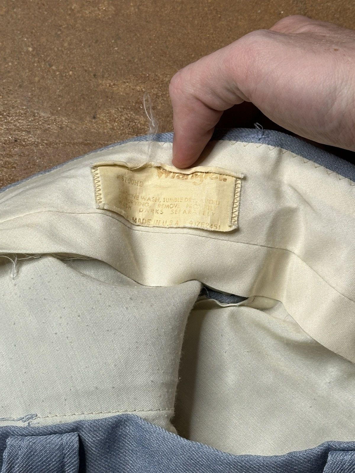 Vintage × Wrangler Vintage 70s Wrangler Flare Pants Made In USA Size US 33 - 4 Thumbnail