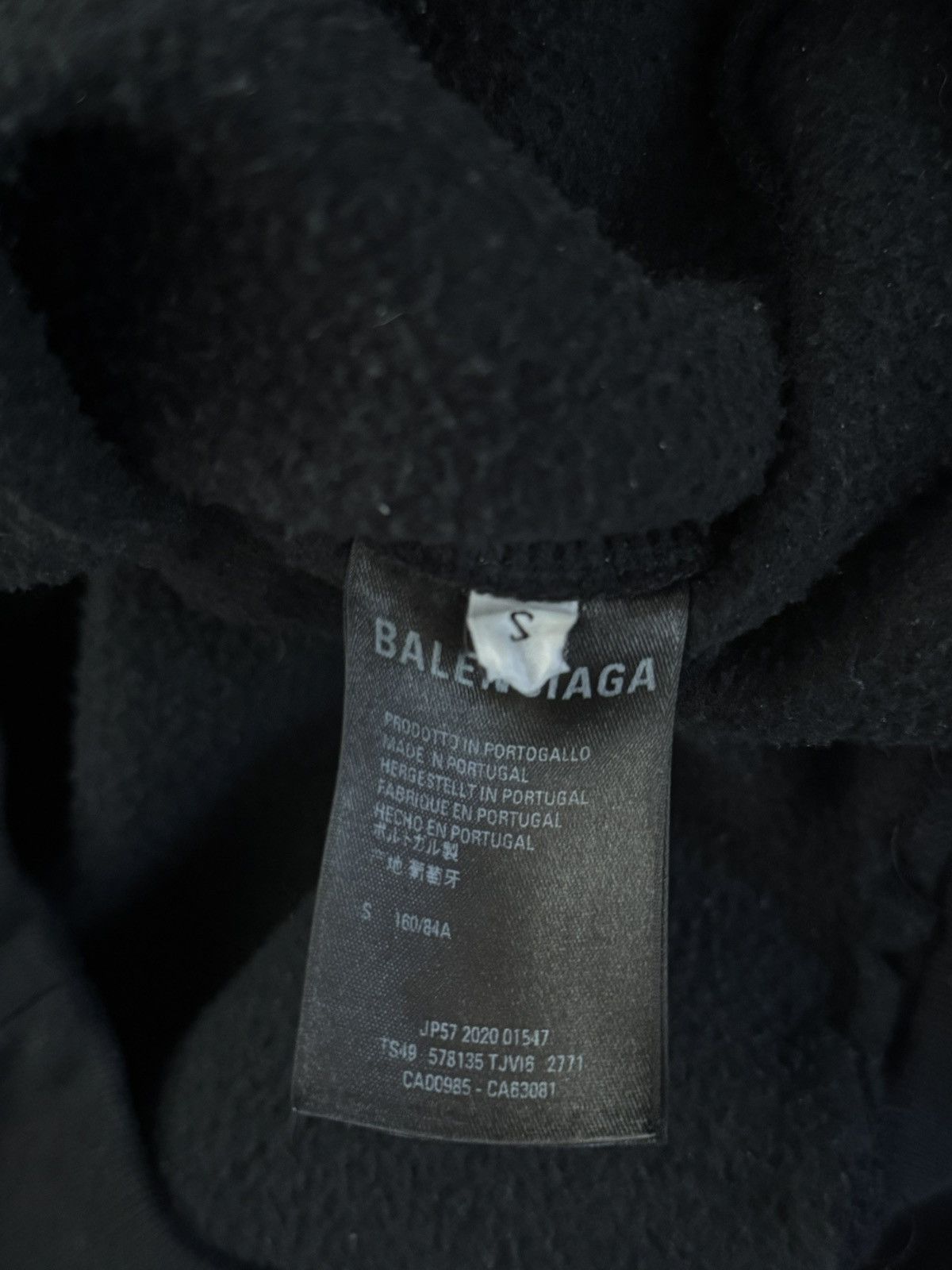 Balenciaga Balenciaga Languages Hoodie Size US S / EU 44-46 / 1 - 5 Thumbnail
