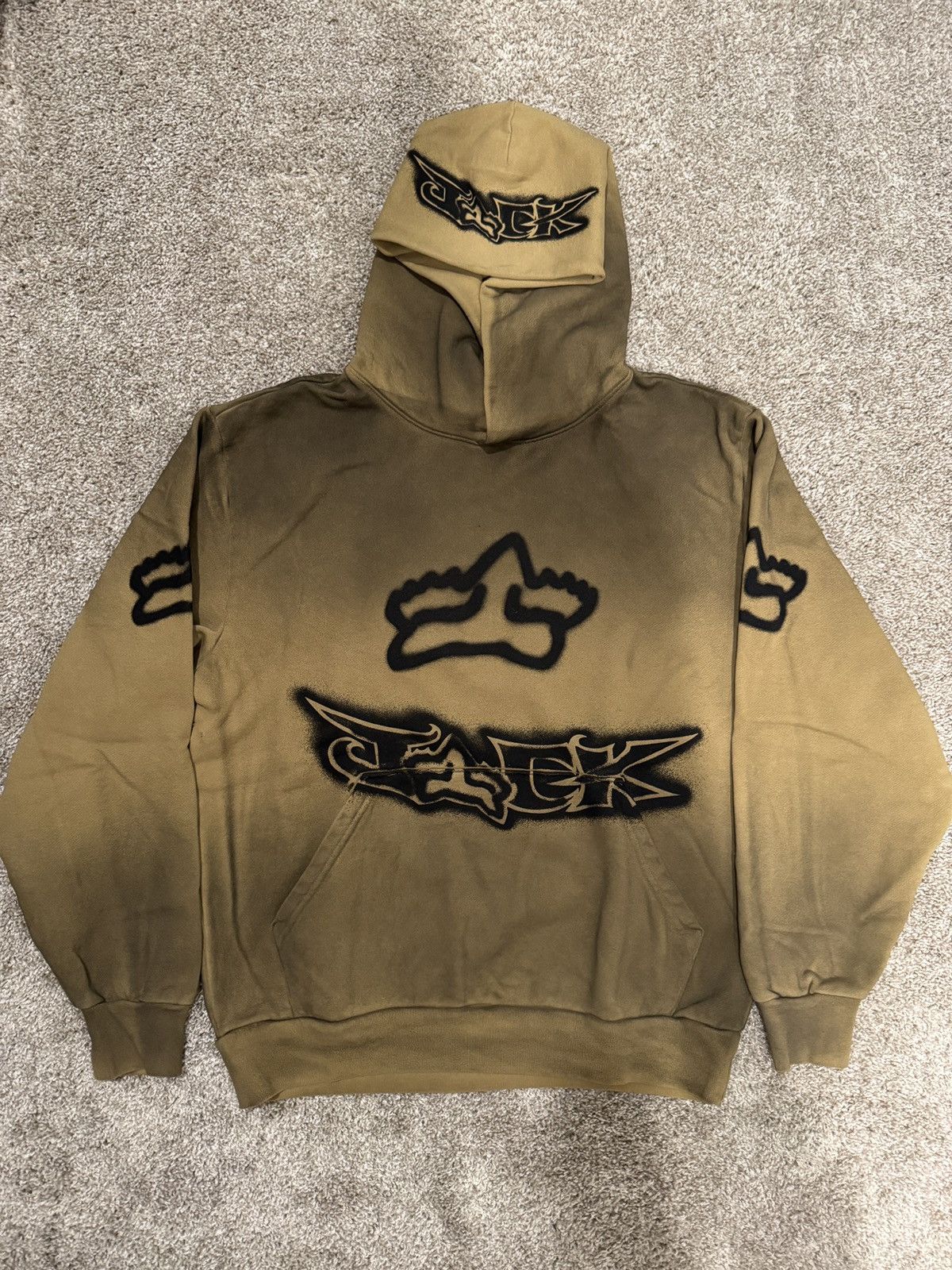 Travis Scott x Fox Racing★ロゴ フーディー Light Brown送関込 Fox Racing Travis Scott | Grailed