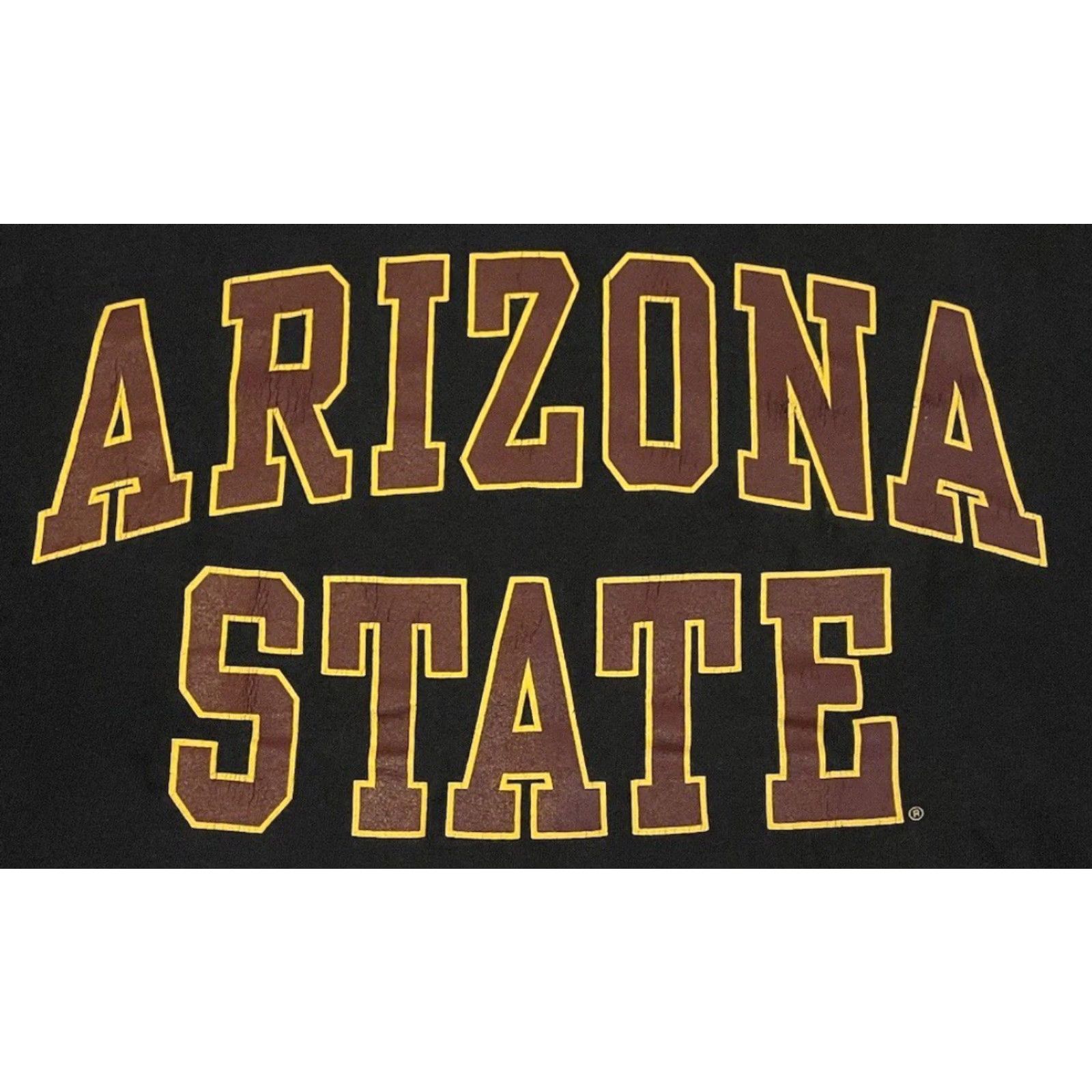 Vintage Vtg ASU Arizona State Faded Distress Shirt M L Sun Devils College PE Grunge 90s Size US M / EU 48-50 / 2 - 2 Thumbnail