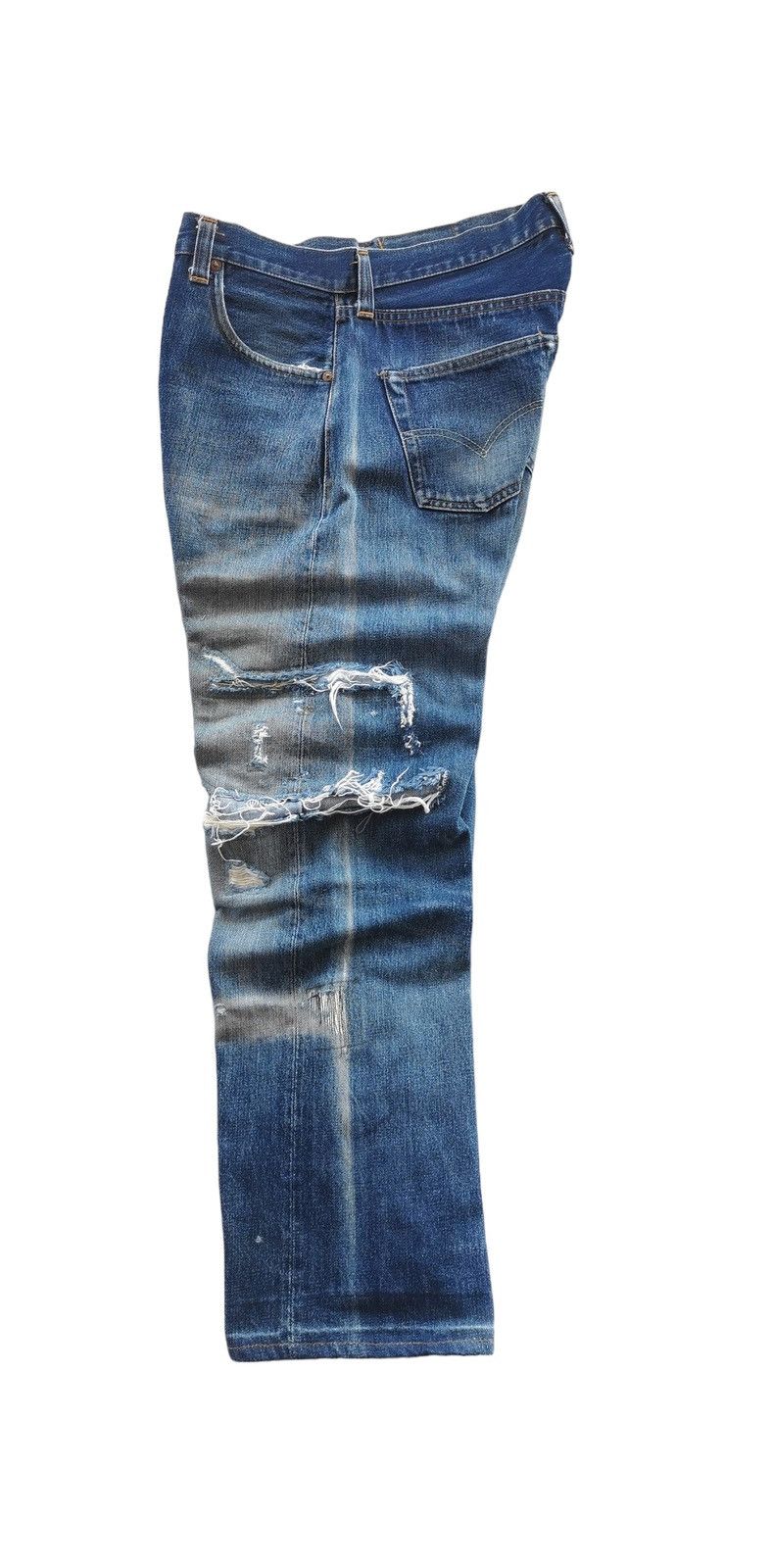 Levi's × Vintage × Who Decides War Levis 501xx Selvedge Style Who Decide War Size US 33 - 14 Thumbnail