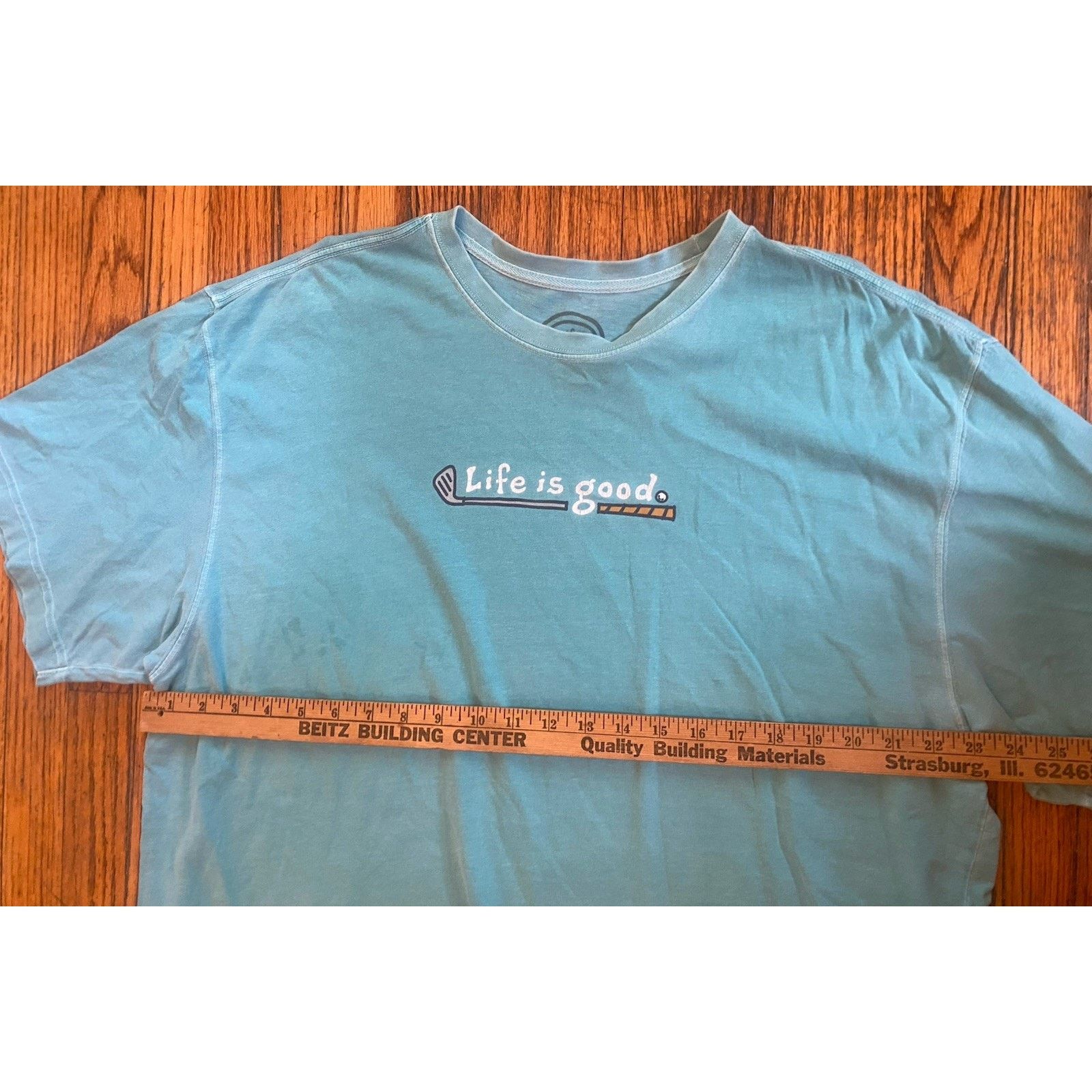 Life is Good Life is Good Golf Blue crew neck t-shirt graphic Men’s XL Size US XL / EU 56 / 4 - 4 Thumbnail