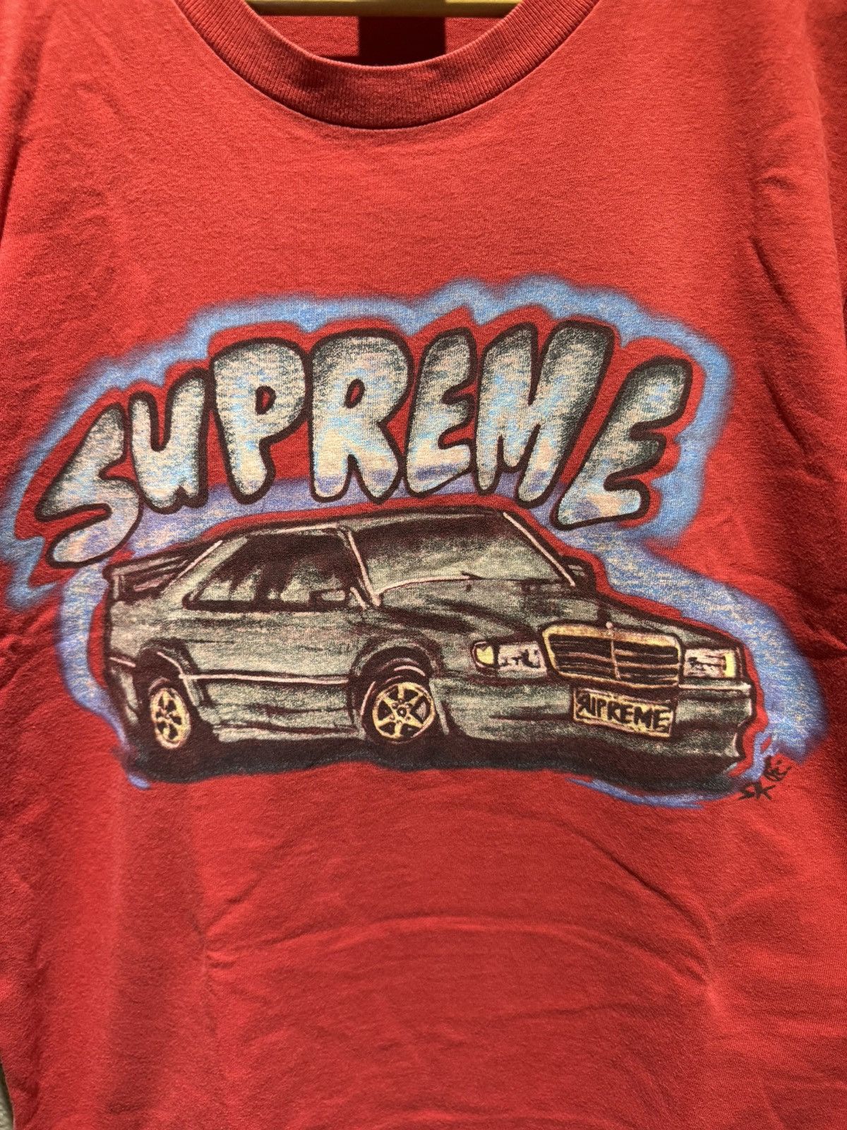 Supreme Supreme Shirt King Phade 190e Graphic Medium Red Graffiti Size US M / EU 48-50 / 2 - 3 Thumbnail