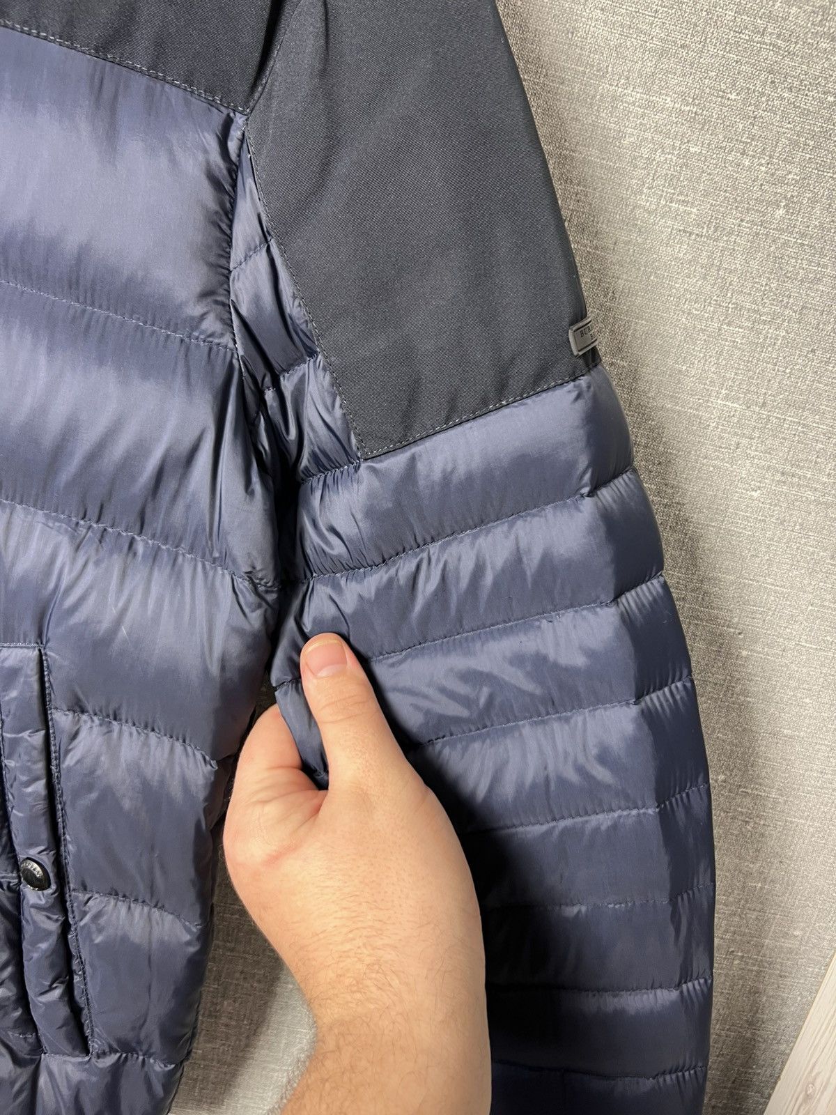 Burberry Burberry Brit Down Puffer Hooded Jacket Nova Check Detail Size US S / EU 44-46 / 1 - 8 Thumbnail