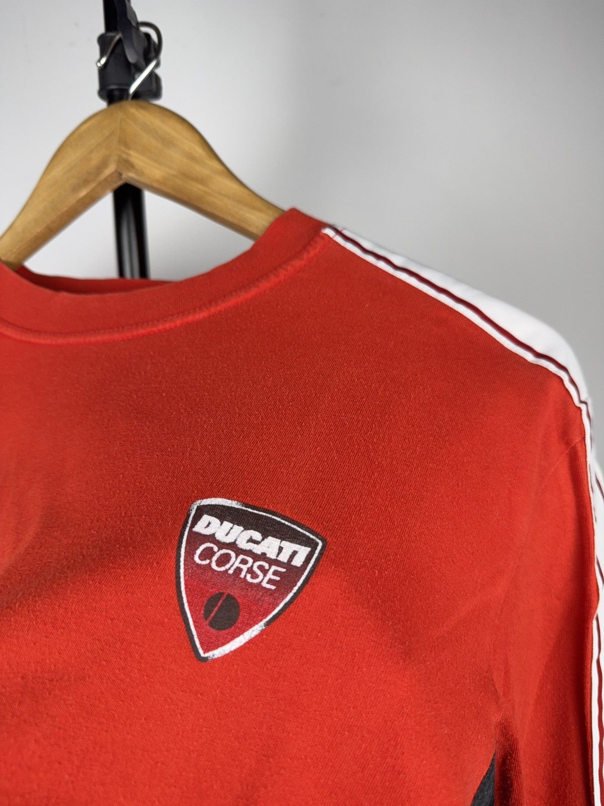 Ducati 00s Italy Racing Ducati Corse Red Longsleeve Racing Tee Y2K Size US M / EU 48-50 / 2 - 6 Thumbnail