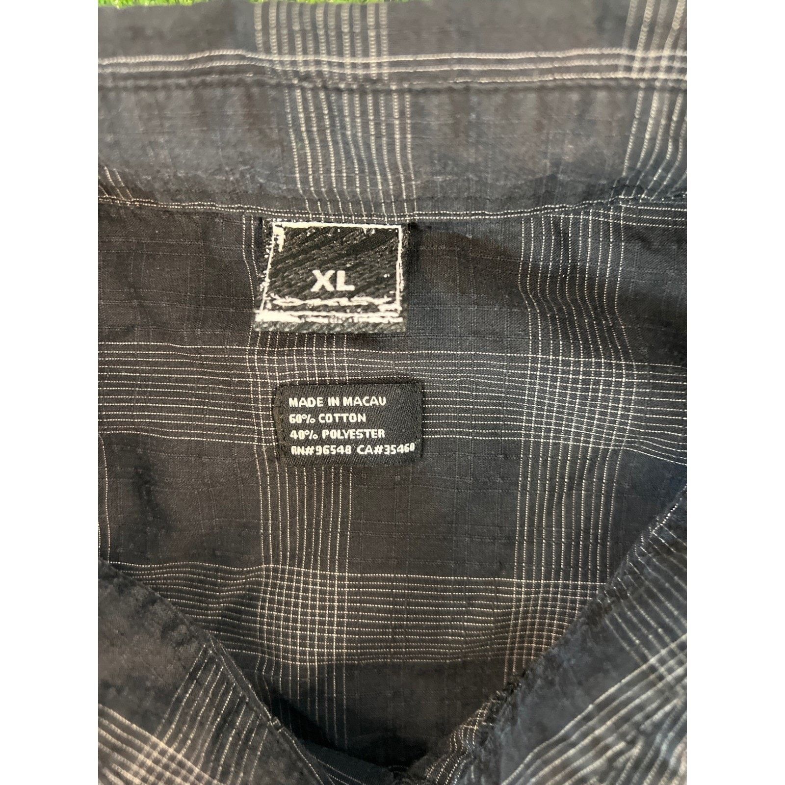 Oakley Oakley Mens Long Sleeve Plaid Button Down Shirt XL Size US XL / EU 56 / 4 - 4 Thumbnail
