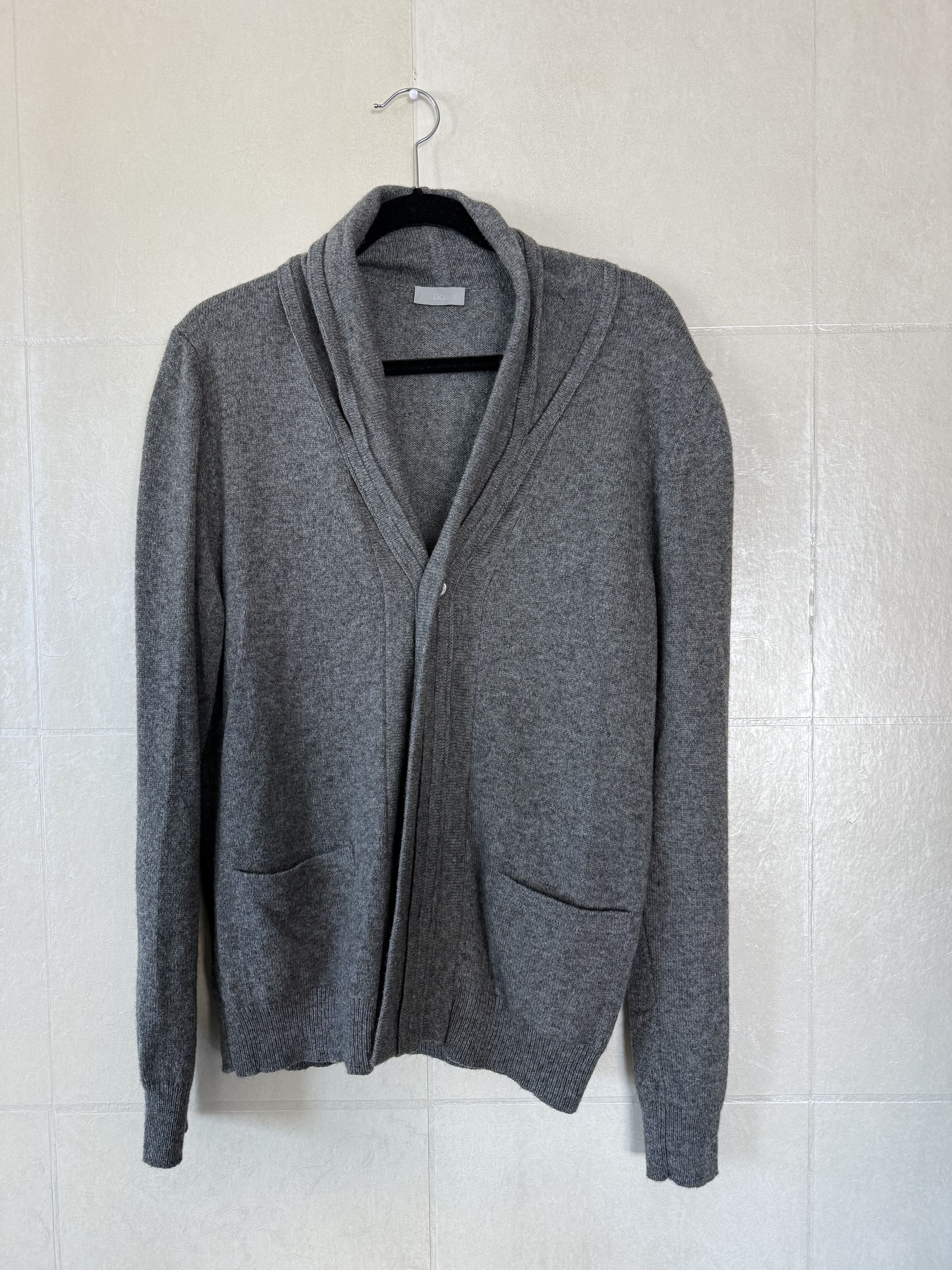 Dior Dior Homme 2010 Camel Hair Cardigan Size US L / EU 52-54 / 3 - 2 Thumbnail