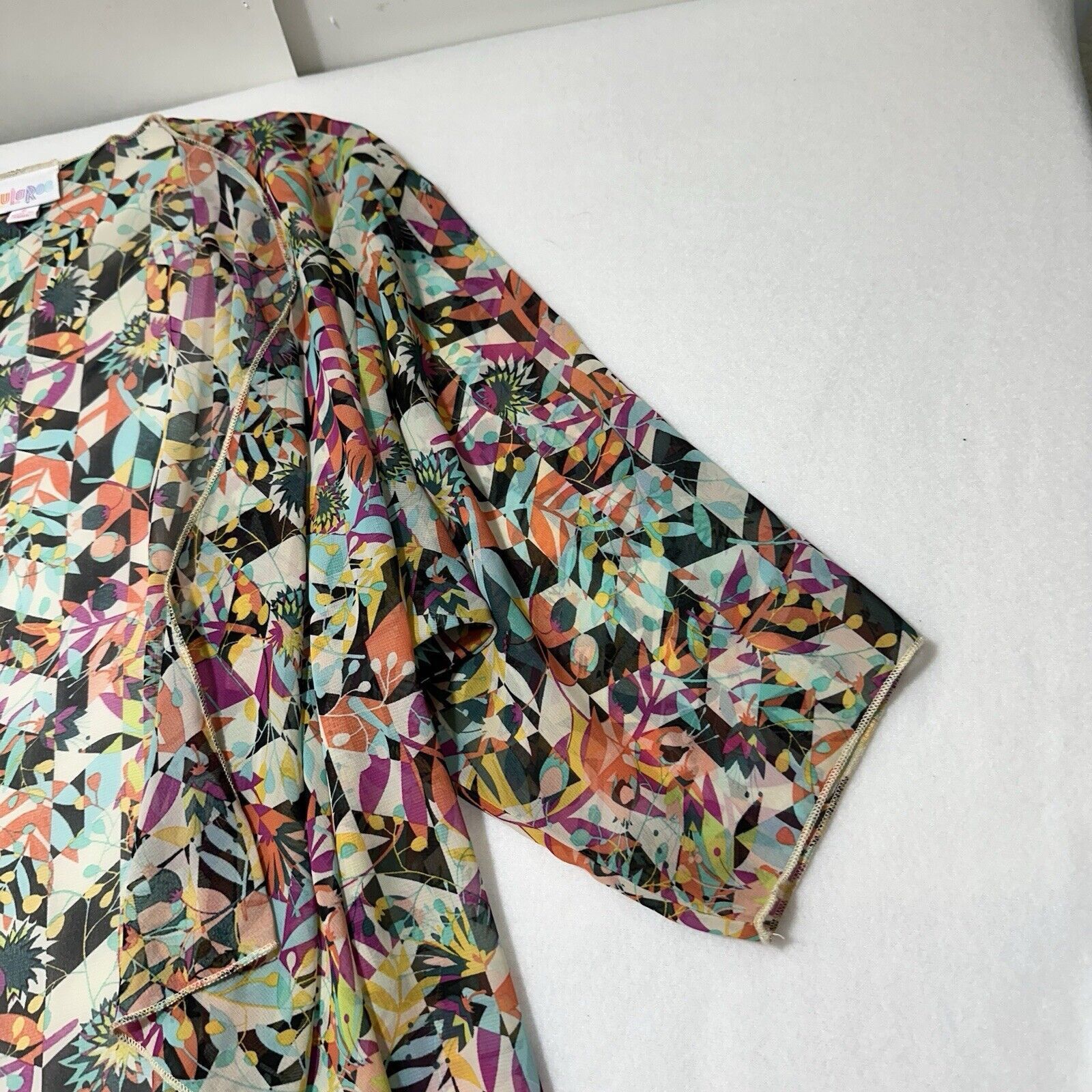 Other LuLaRoe Shirley Small Kimono Cardigan Open Front Sheer Size S / US 4 / IT 40 - 5 Thumbnail