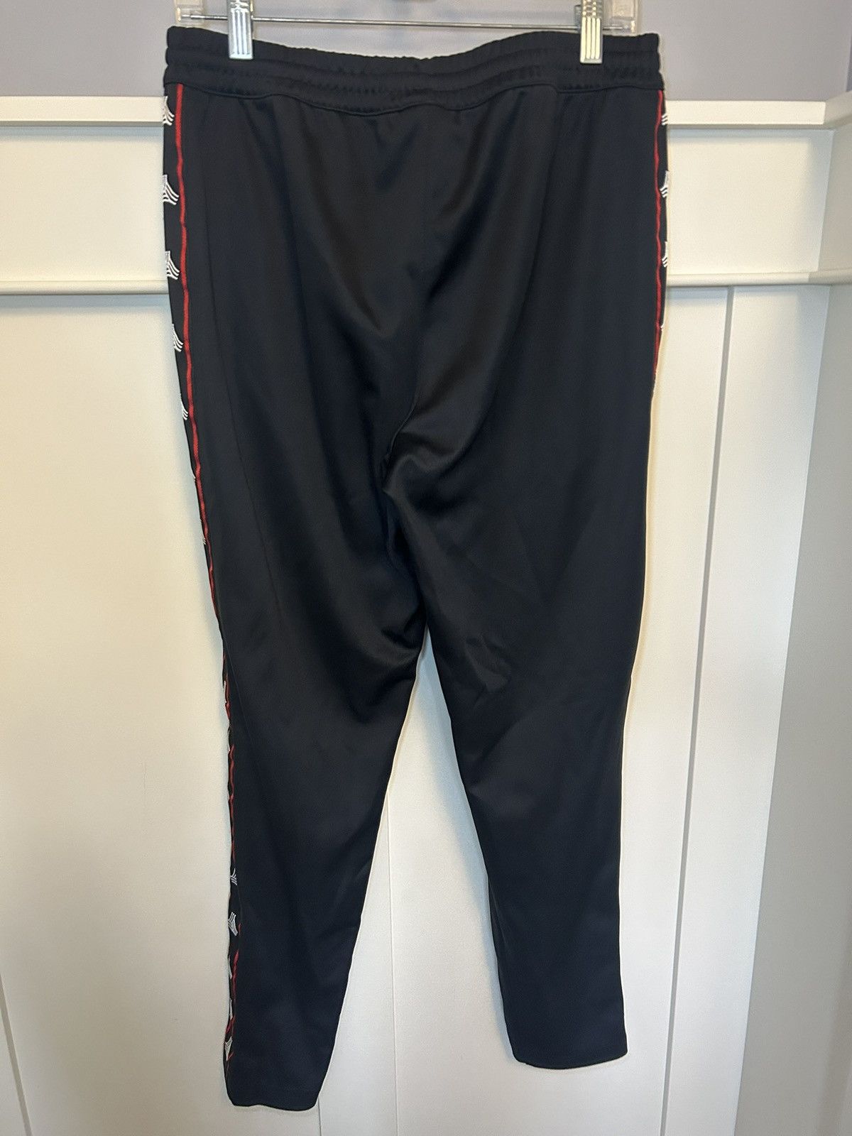 Adidas Adidas tapered triangle logo track pants Size US 30 / EU 46 - 2 Thumbnail