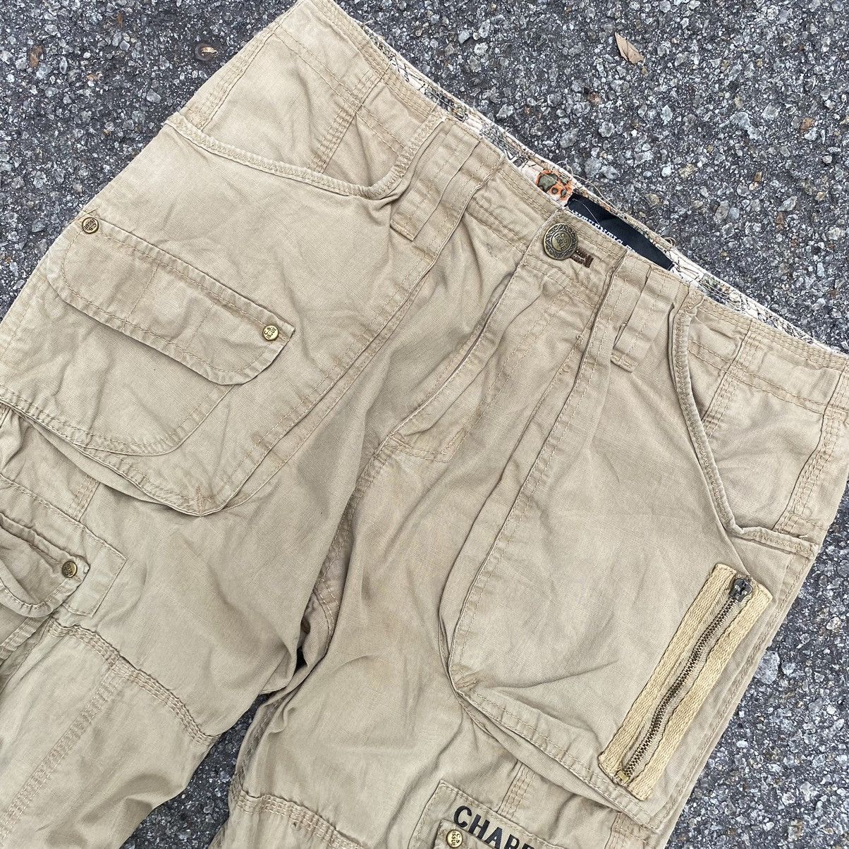 Japanese Brand Multipocket Cargo Pants Authentic Twills LGB Size US 33 - 6 Thumbnail
