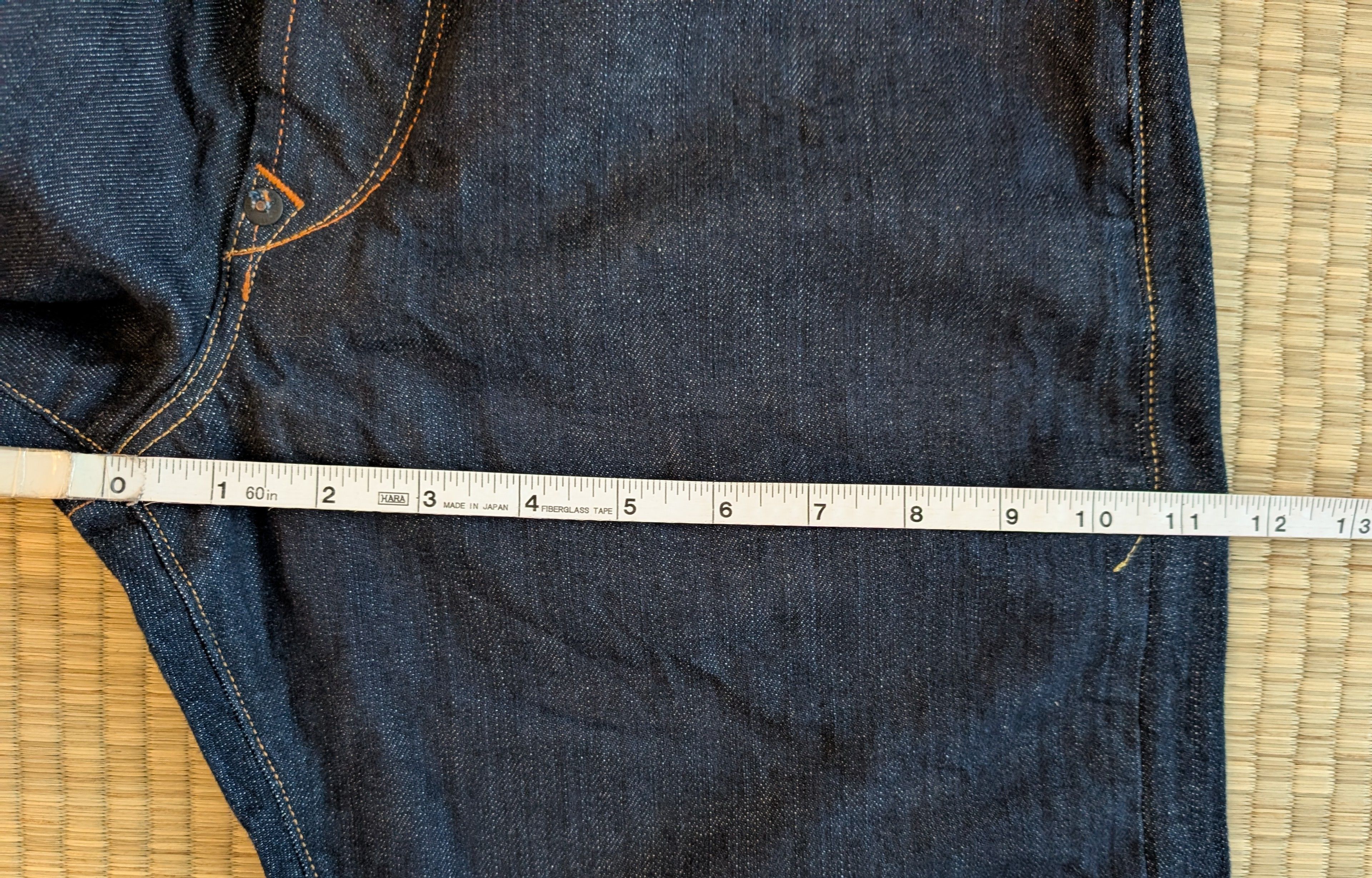 Earnest Sewn RARE SAMPLE Earnest Sewn Selvedge Denim Fulton Jeans Size US 31 - 15 Thumbnail