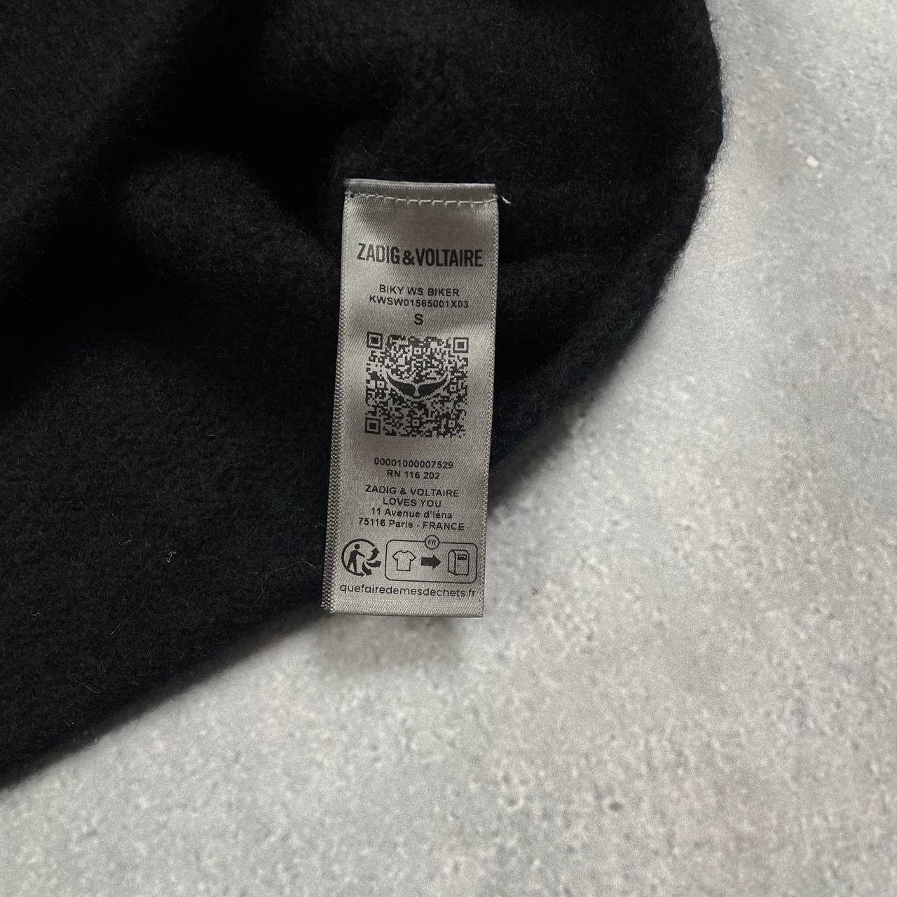 Zadig & Voltaire Zadig & Voltaire Defile A/W 23/24 Biker Turtleneck Sweater Size S / US 4 / IT 40 - 11 Thumbnail