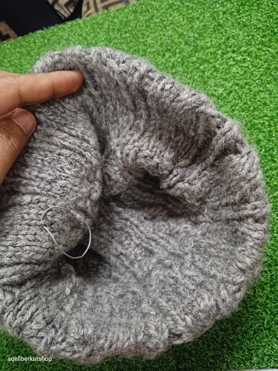 Japanese Brand ARGYLL AND BITE KNITTED handmade Beanie Size ONE SIZE - 5 Thumbnail