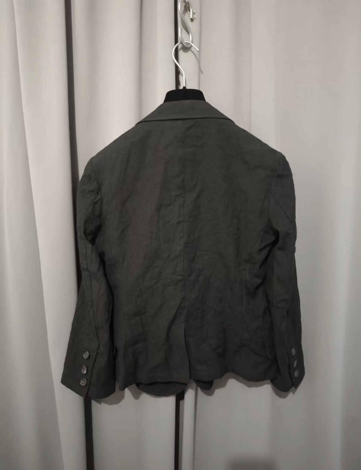 Yohji Yamamoto Yohji Yamamoto Jacquard Embroidered Blazer Size US S / EU 44-46 / 1 - 6 Thumbnail